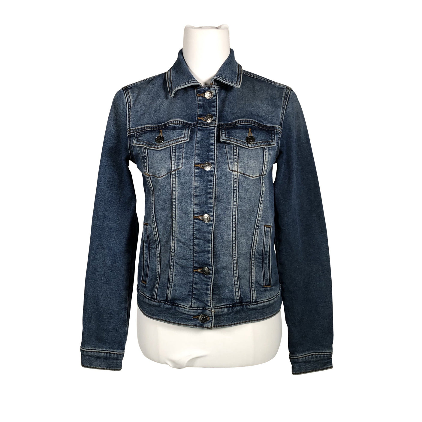 Unisex Esprit - Denim jacket, size 36 - Blue (1)