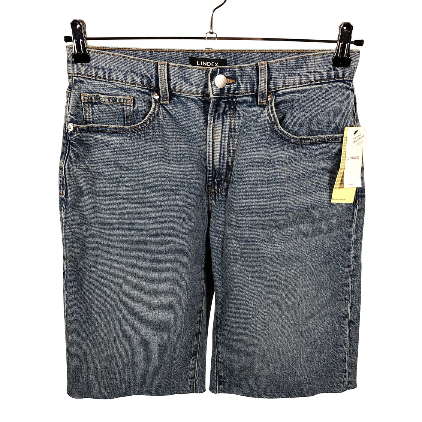 Unisex Lindex - Denim shorts, size 38 - Blue (1)