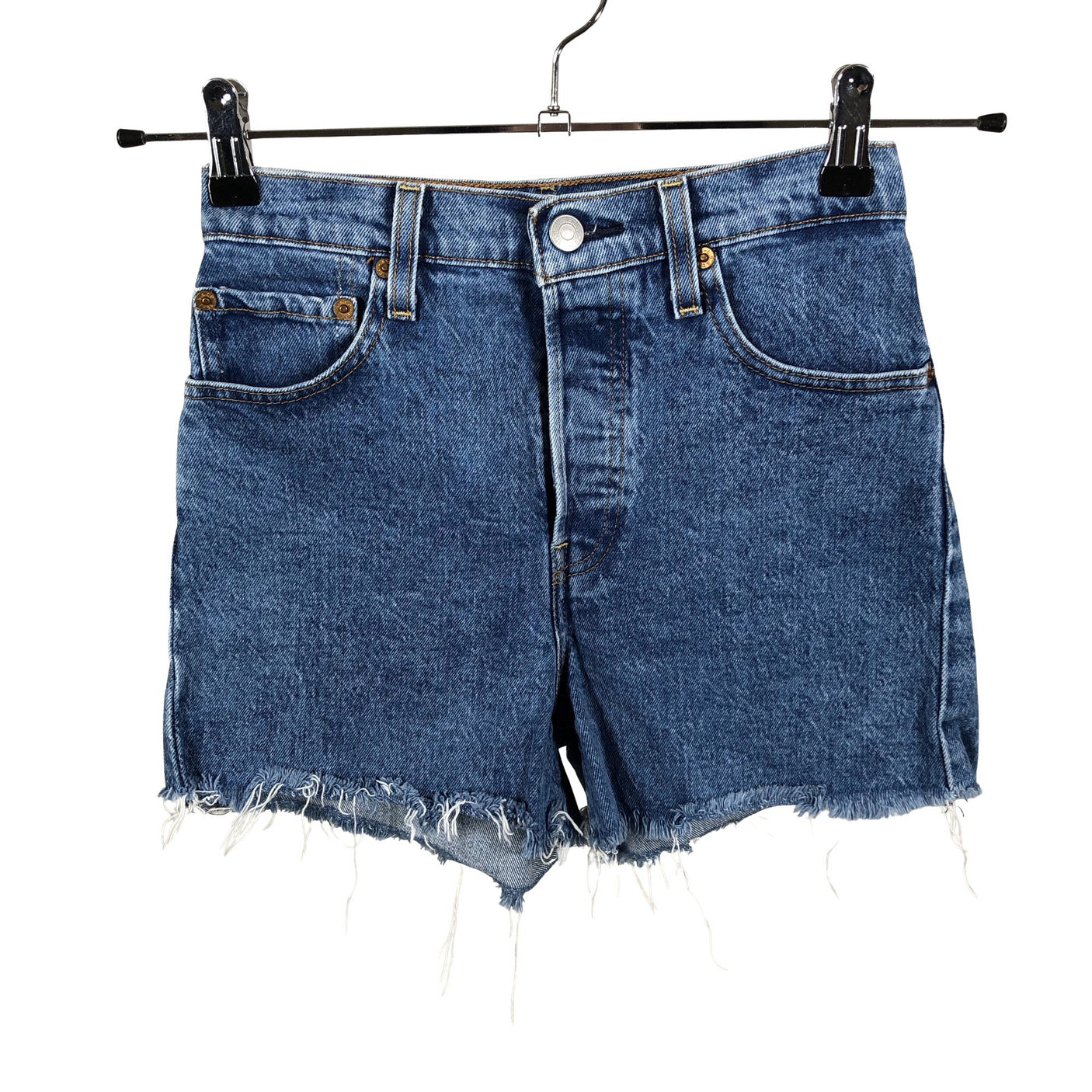 Unisex Levi's - Denim shorts, size W24 - Blue (1)