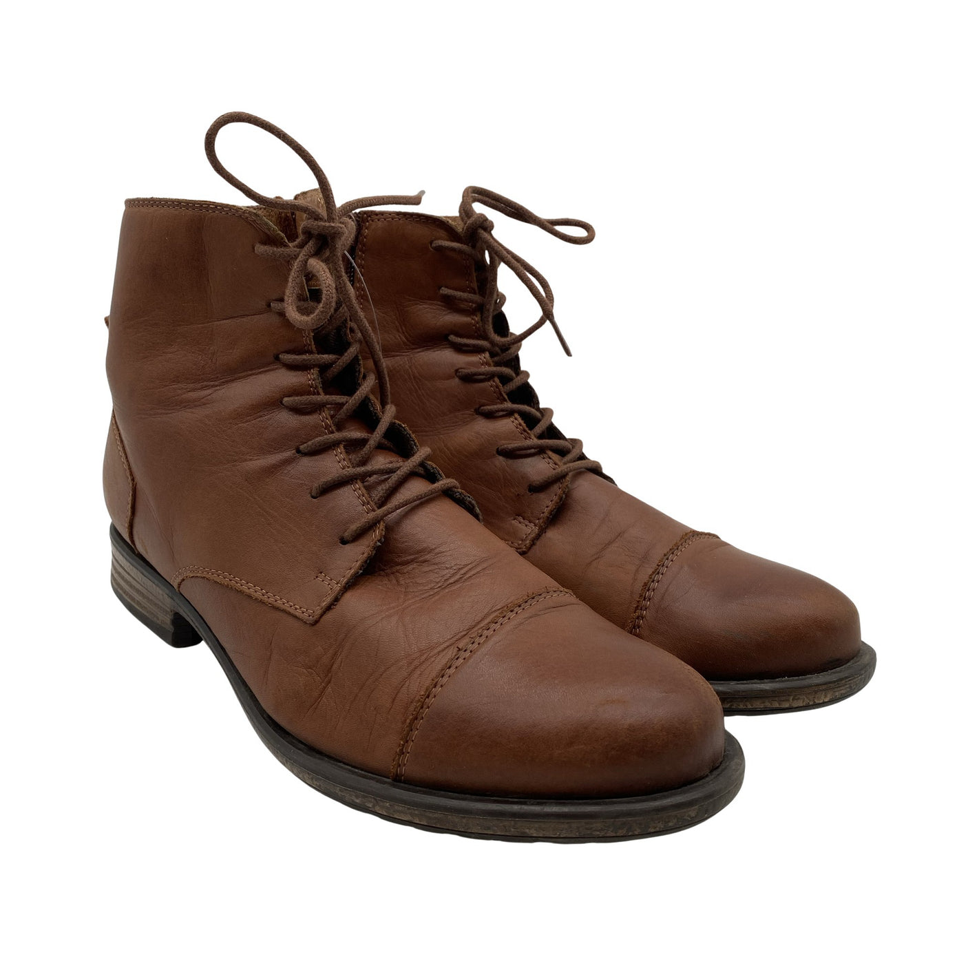 Unisex Bianco - Ankle boots, size 41 - Brown (2)