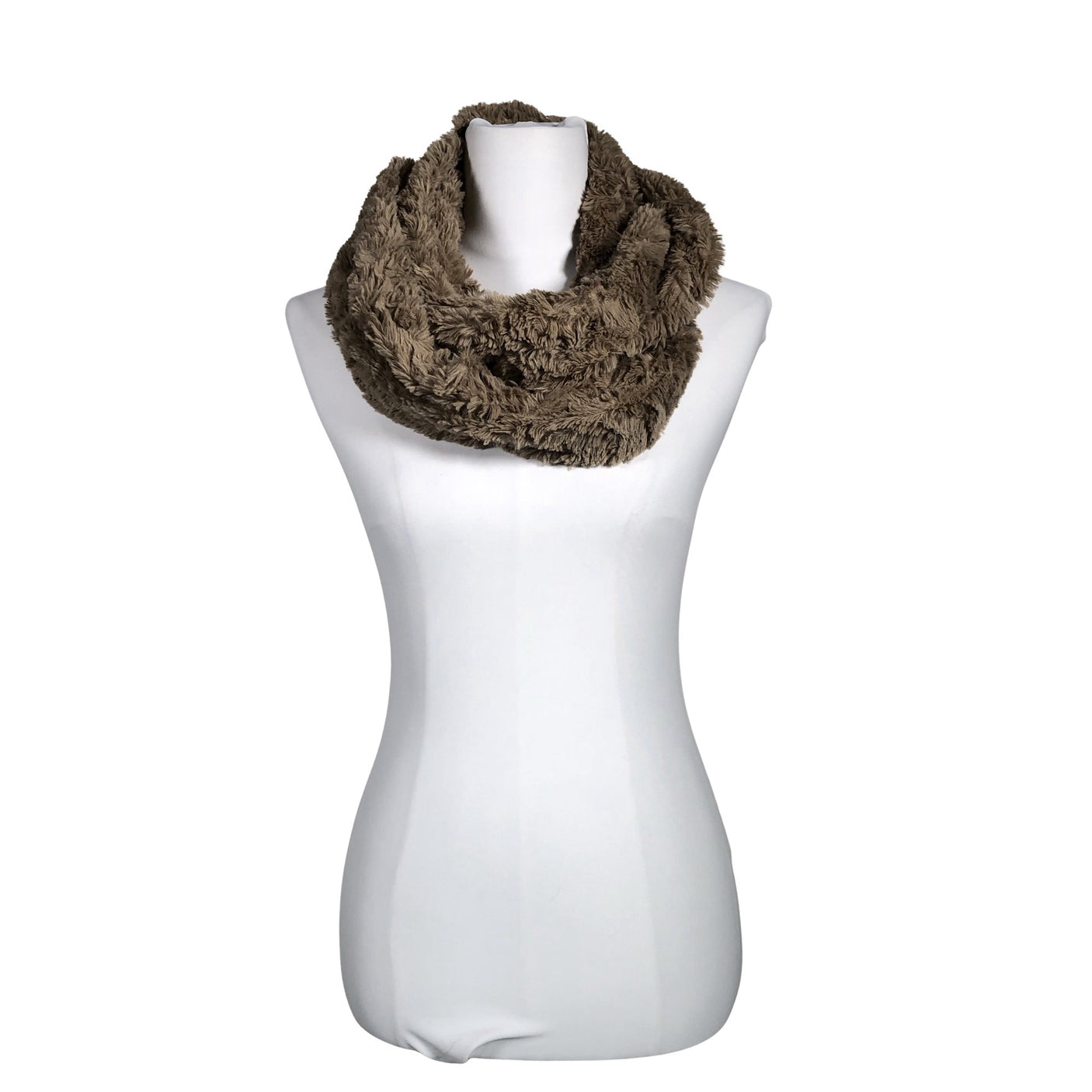 Unisex VZ - Circle scarf, size Midi - Brown (1)