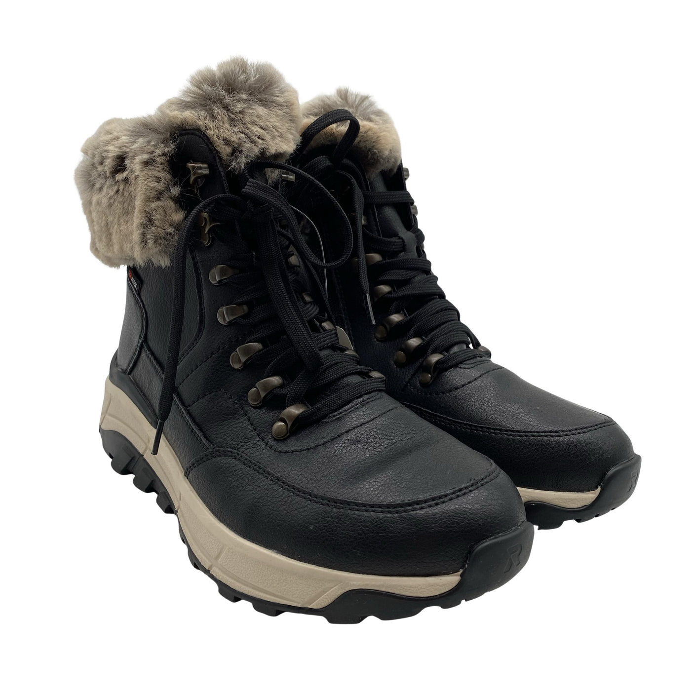 Unisex Rieker - Winter shoes, size 38 - Black (2)