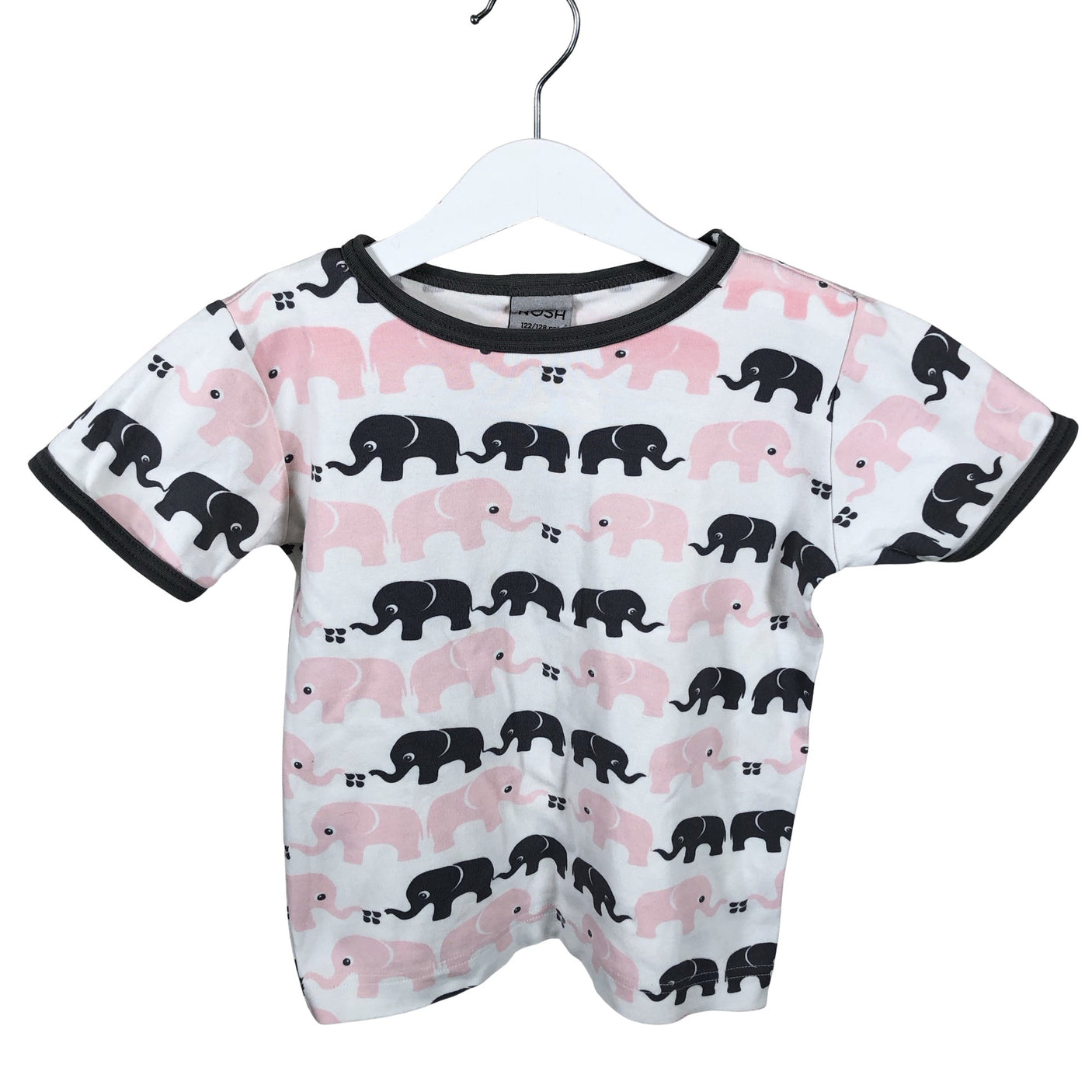 Unisex NOSH - T-shirt, size 122 - 128 - Light pink (1)