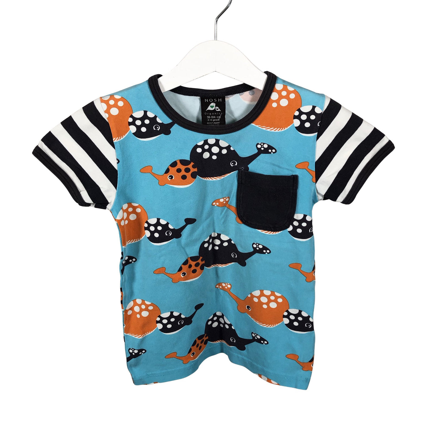 Unisex NOSH - T-shirt, size 98 - 104 - Blue (1)