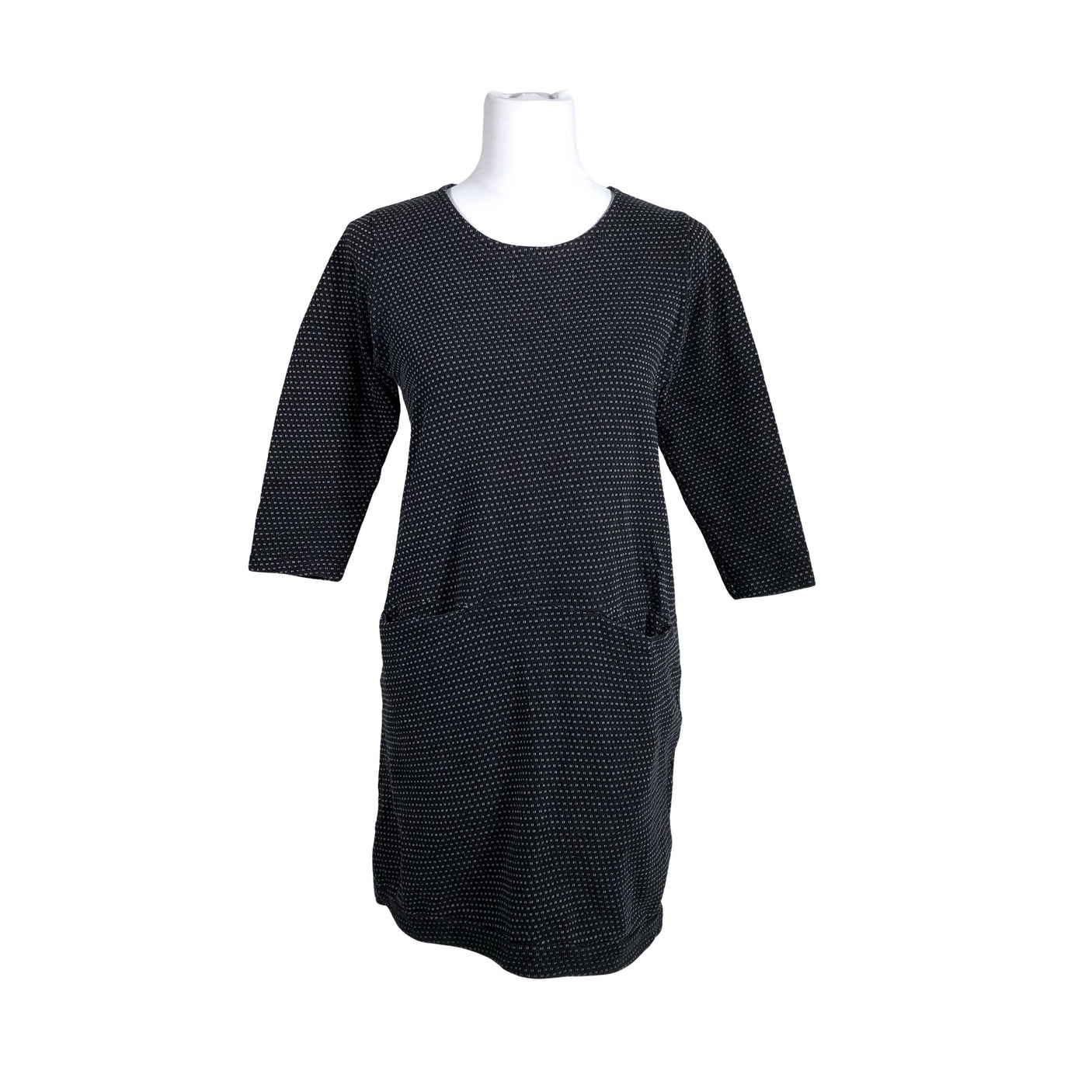 Unisex NOSH - Tricot dress, size 34 - Black (1)