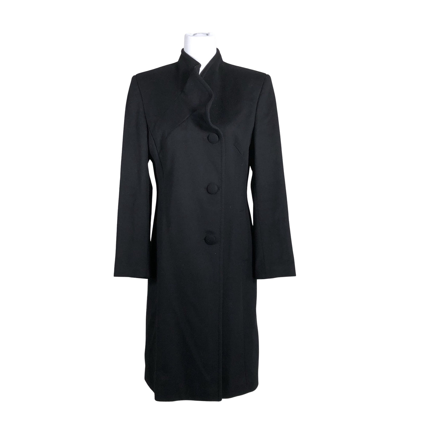 Unisex Vilderson - Wool coat, size 40 - Black (1)