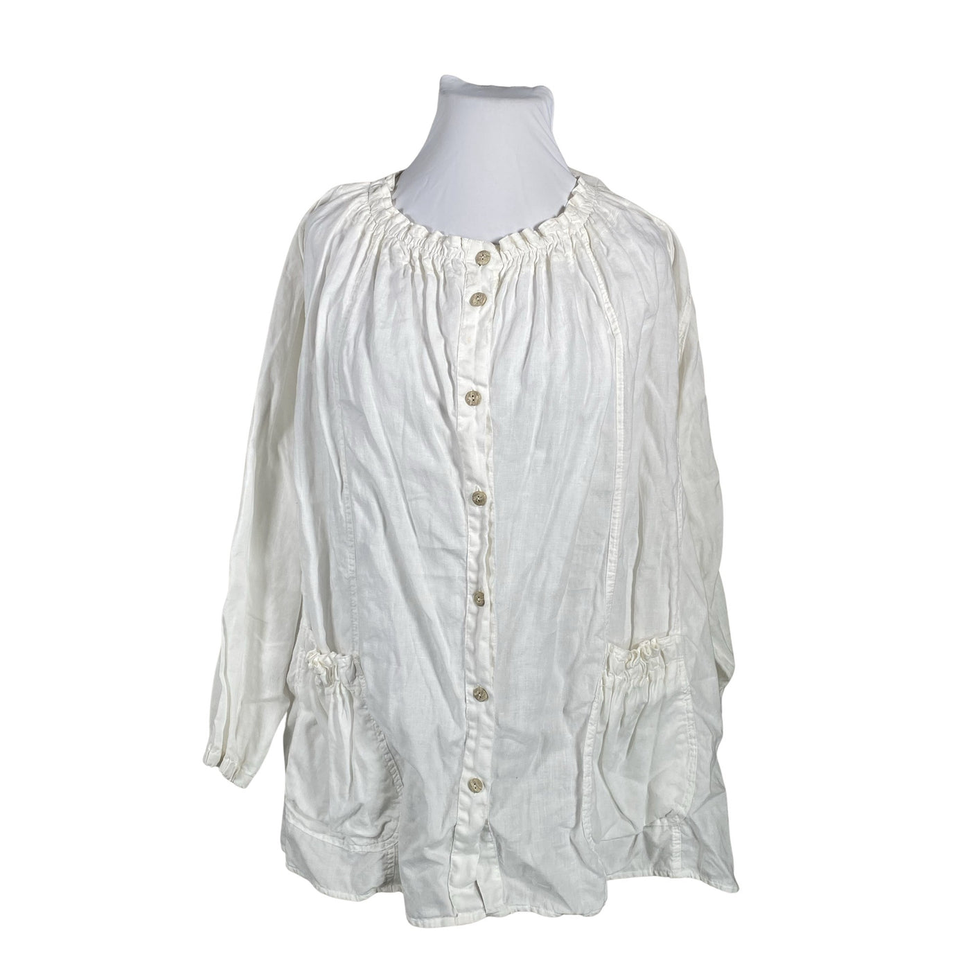 Unisex Bohéme - Tunic, size 52 - White (1)