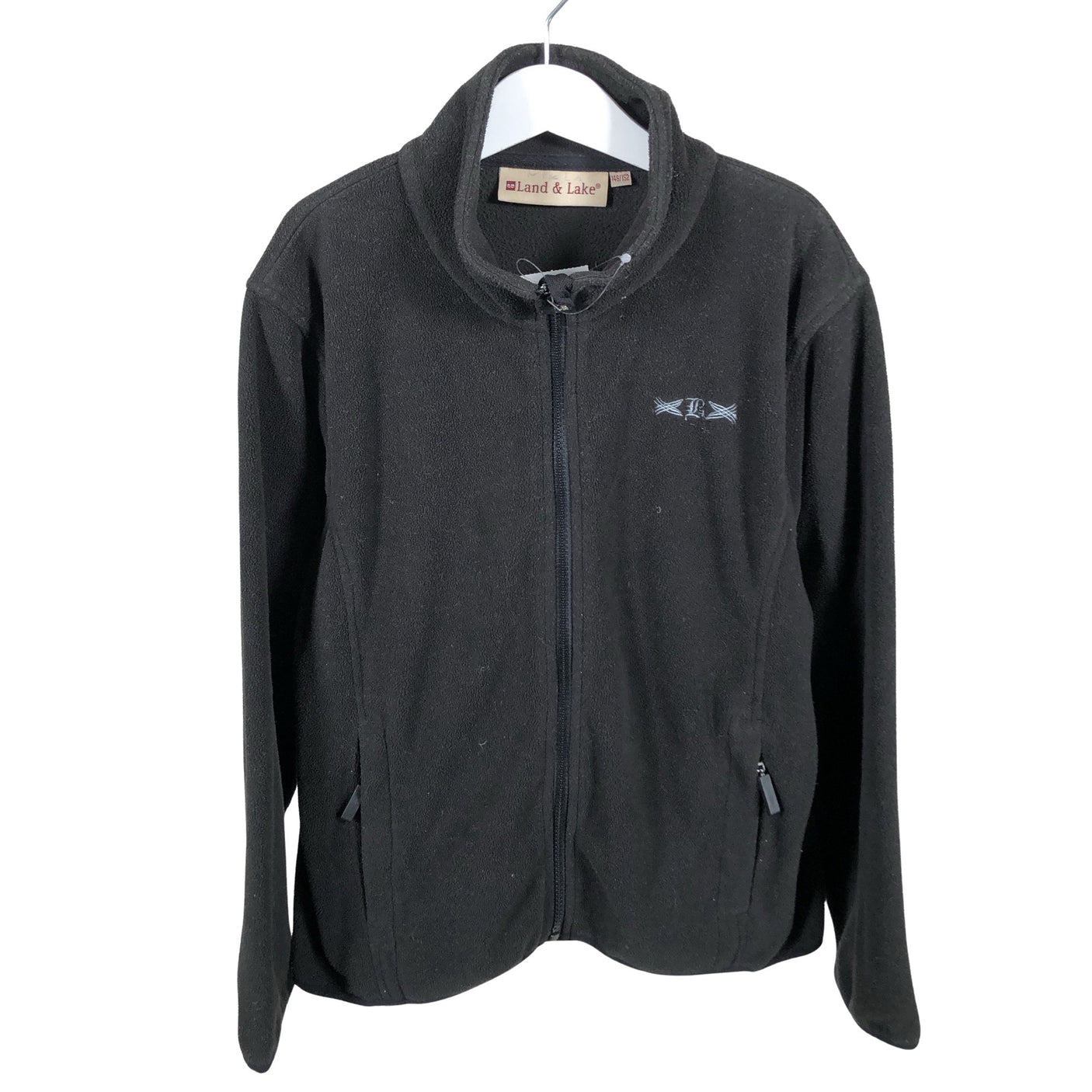 Unisex Land & Lake - Fleece jacket, size 146 - 152 - Black (1)