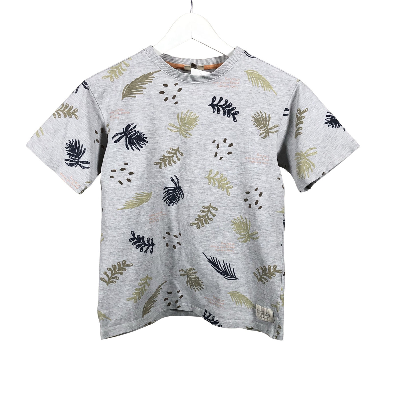 Unisex POMPdeLUX - T-shirt, size 158 - 164 - Gray (1)