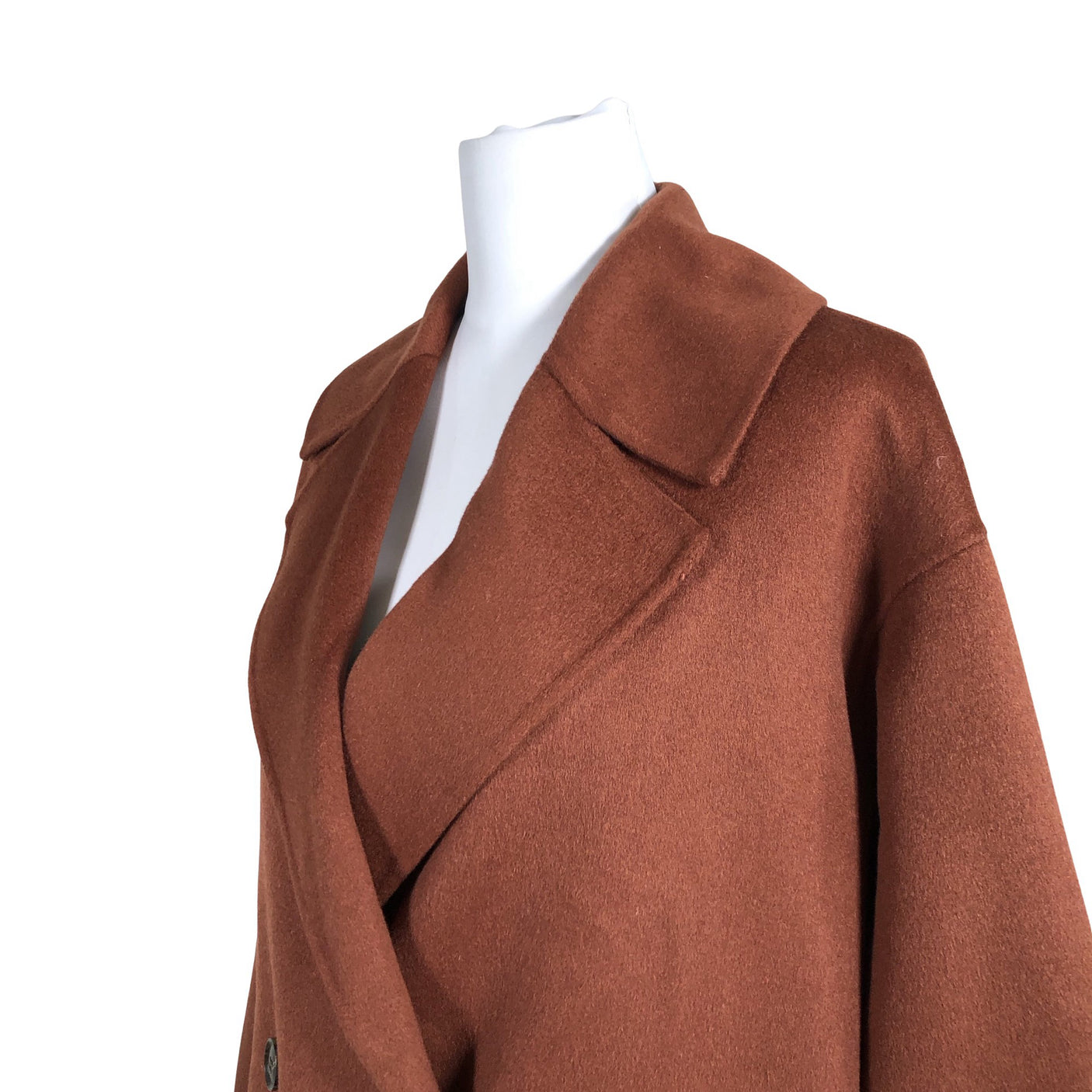 Unisex Nanso - Wool coat, size 40 - Brown (2)