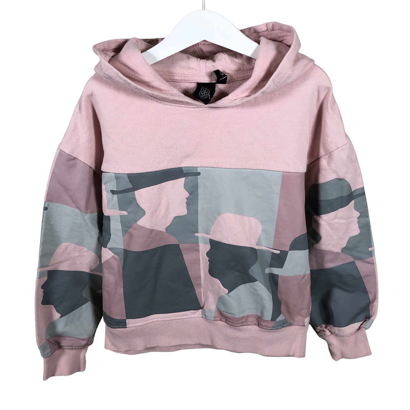 Unisex Vallila - Hoodie, size 122 - 128 - Light pink (1)