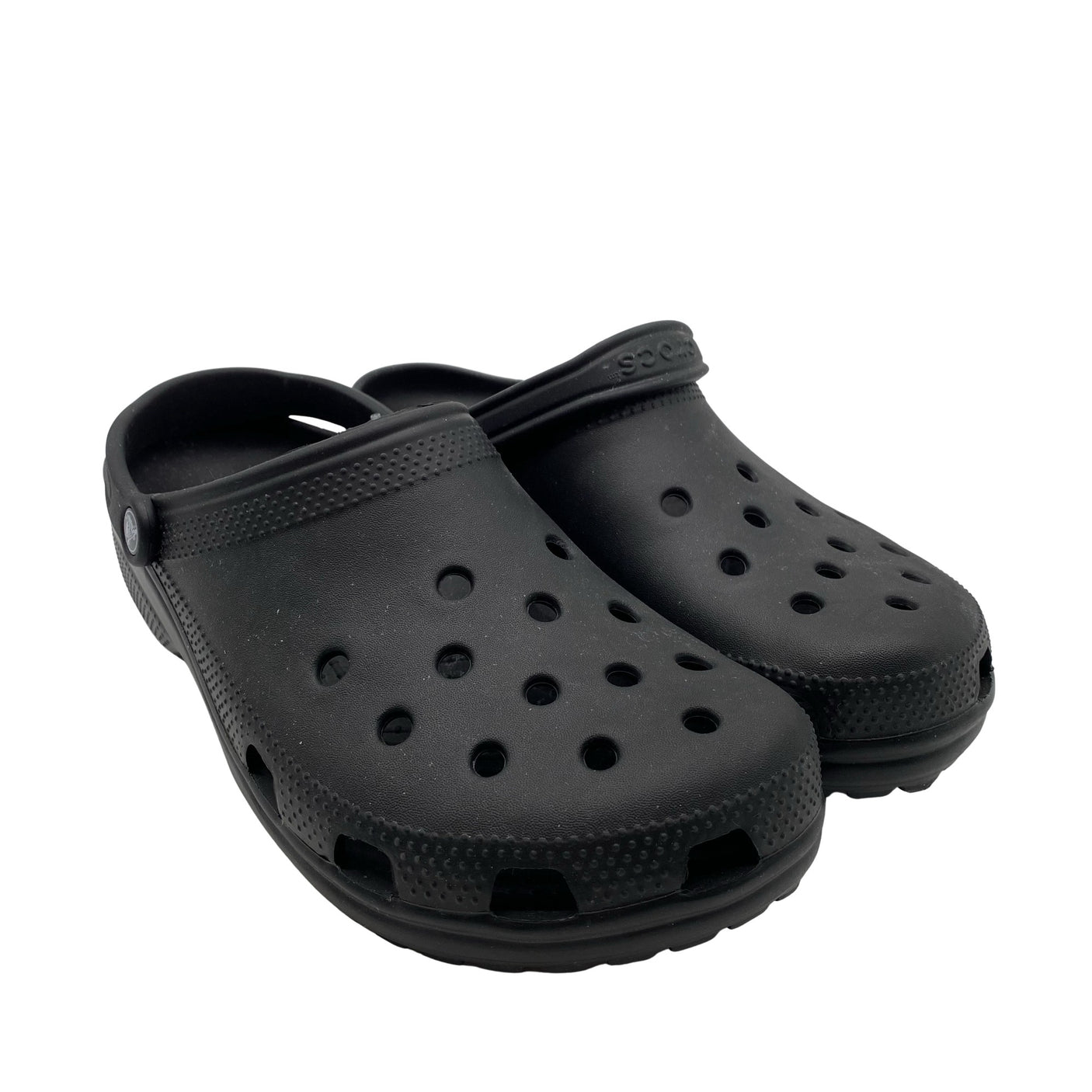 Unisex Crocs - Slip-on shoes, size M - Black (2)