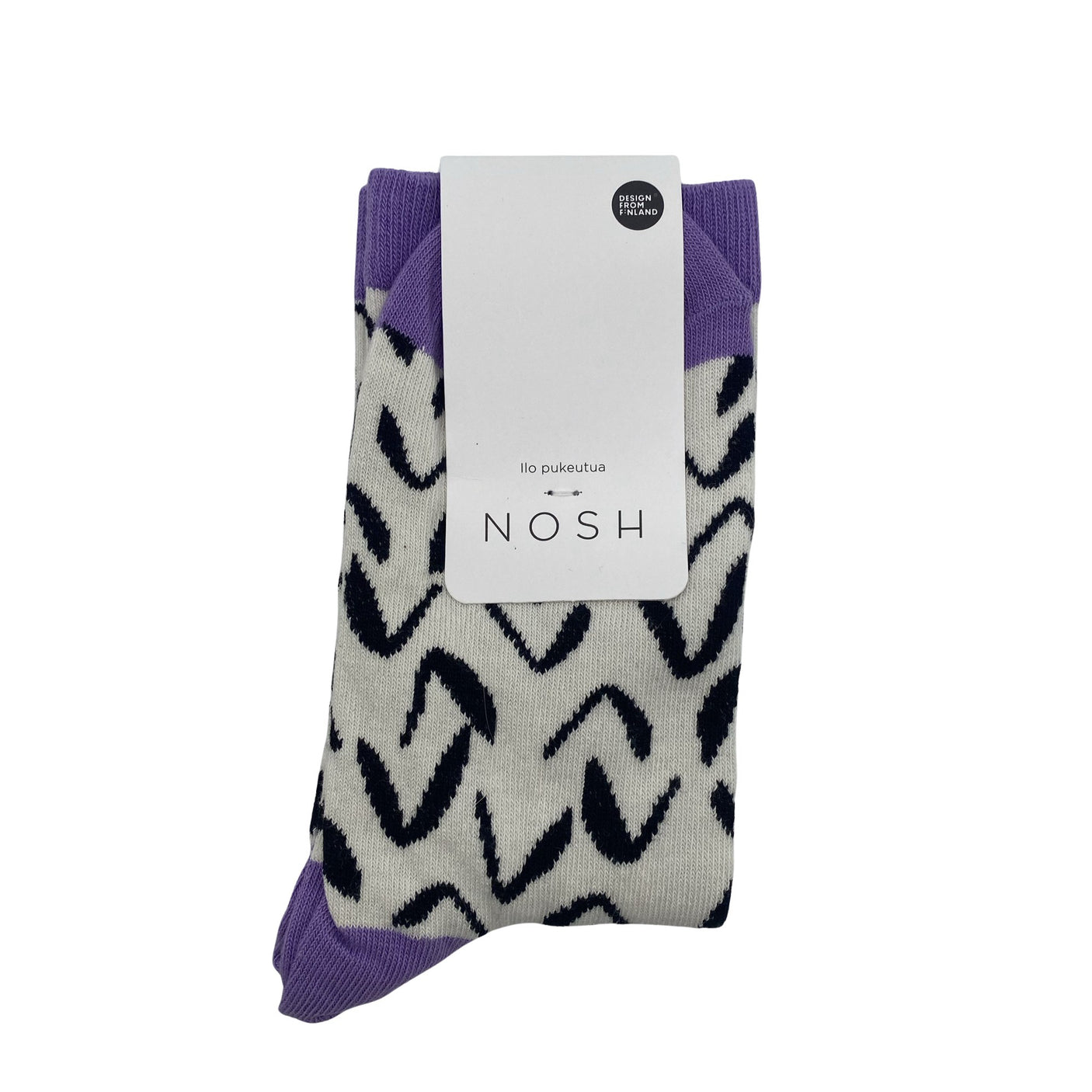 Unisex NOSH - Socks, size 38 - White (1)