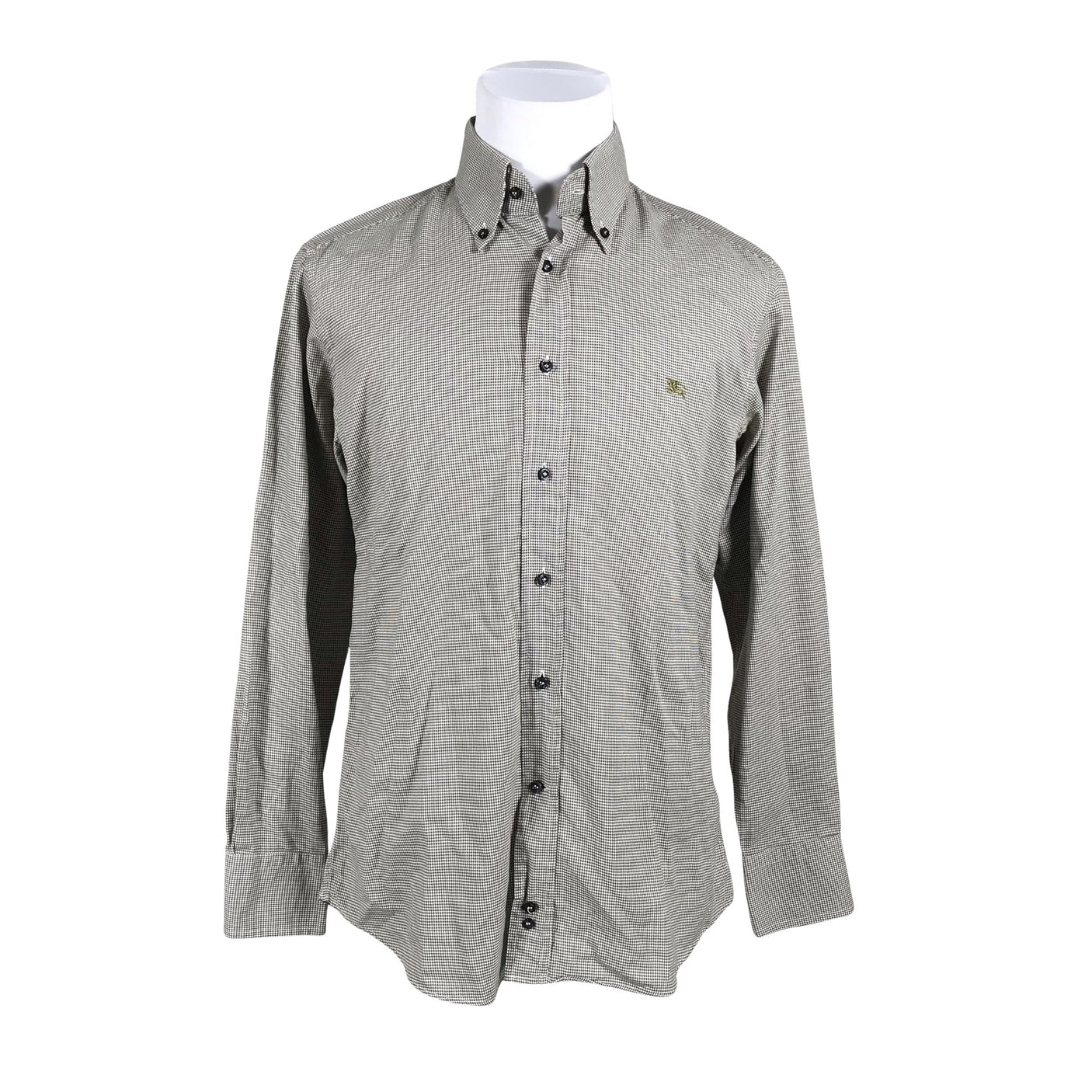Unisex Burberry - Collared shirt, size L - Green (1)