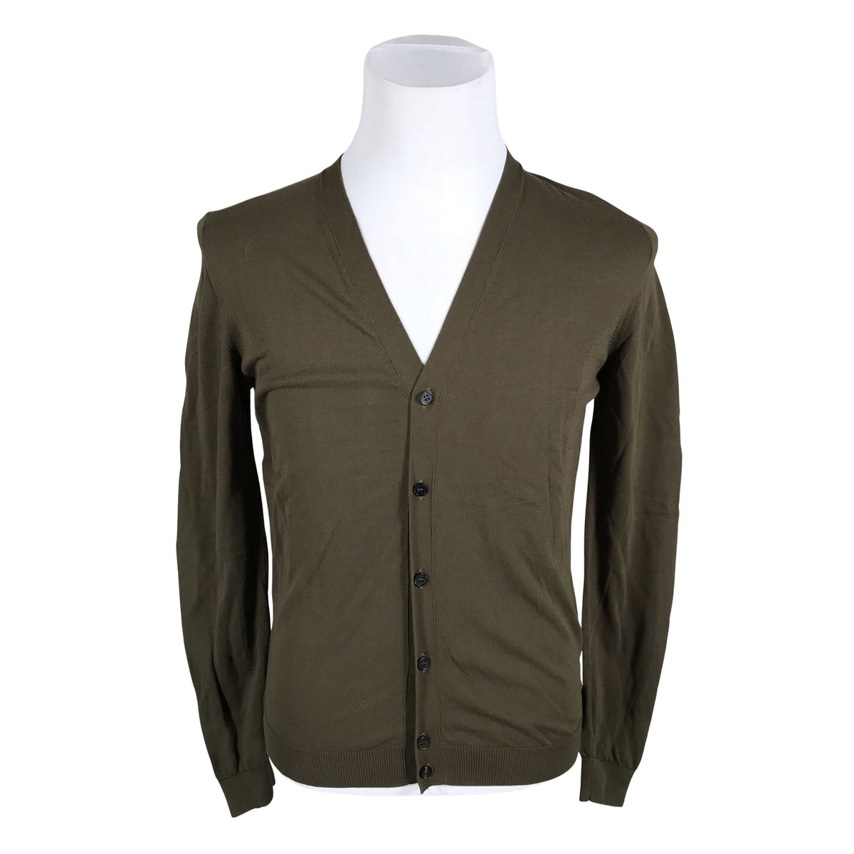Unisex Roberto Collina - Cardigan, size S - Green (1)