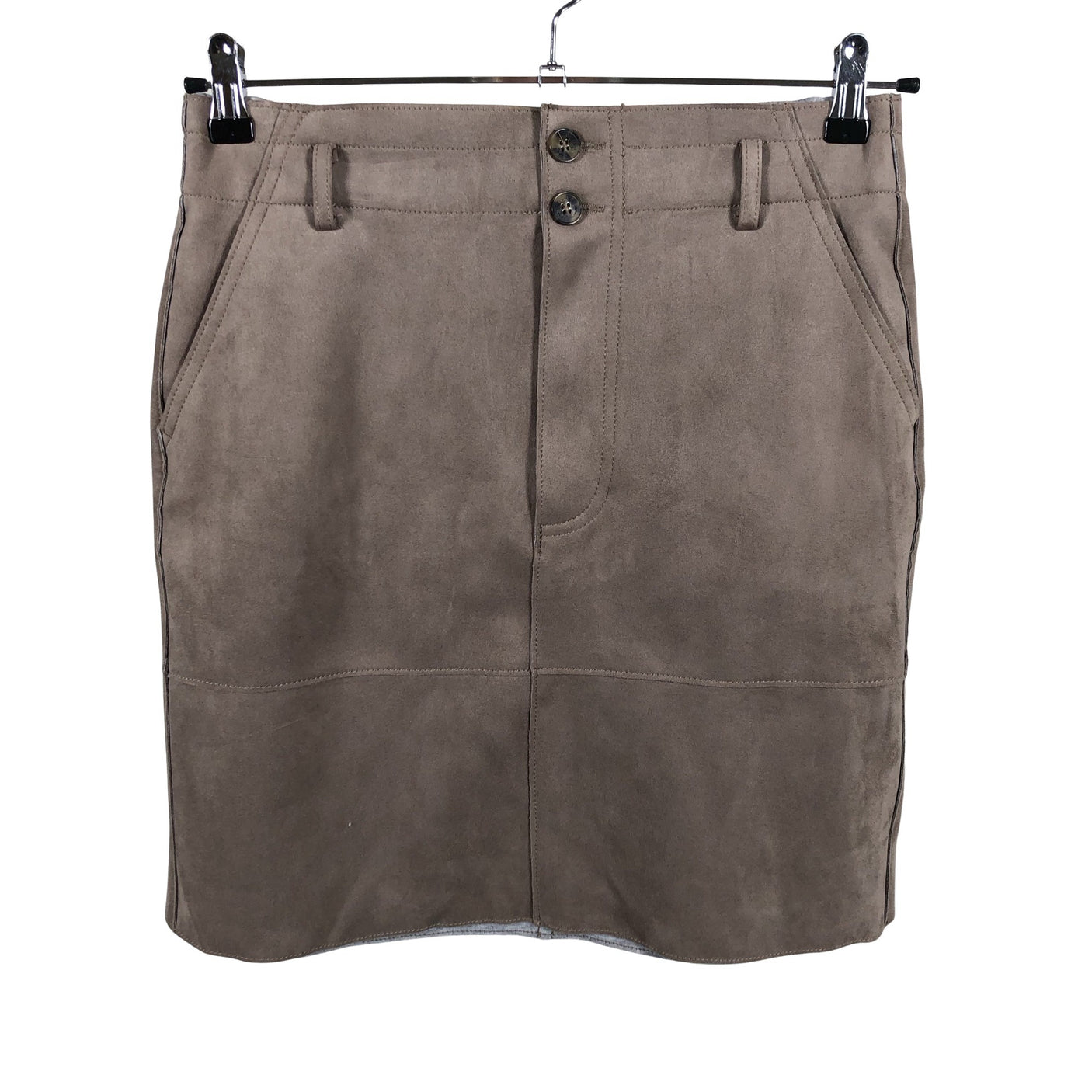 Unisex Esprit - Fabric skirt, size 38 - Brown (1)