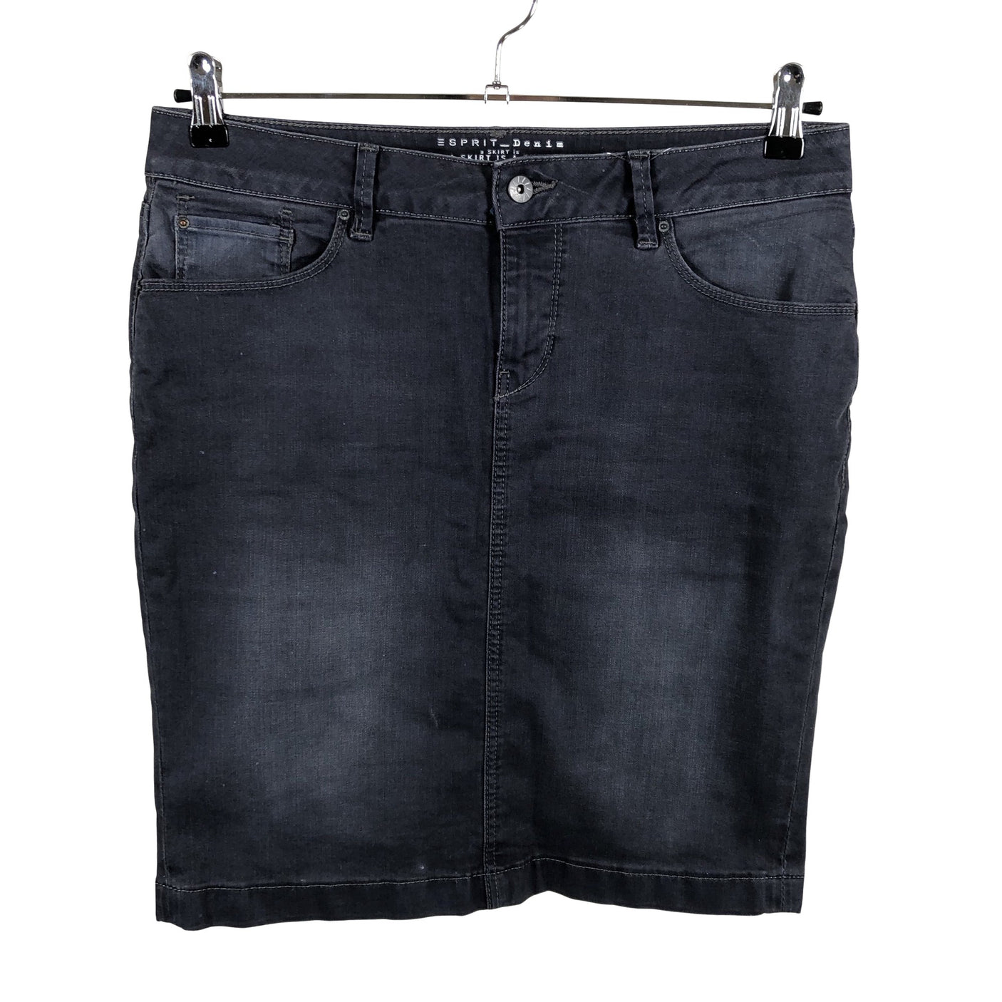 Unisex Esprit - Denim skirt, size W30 - Blue (1)