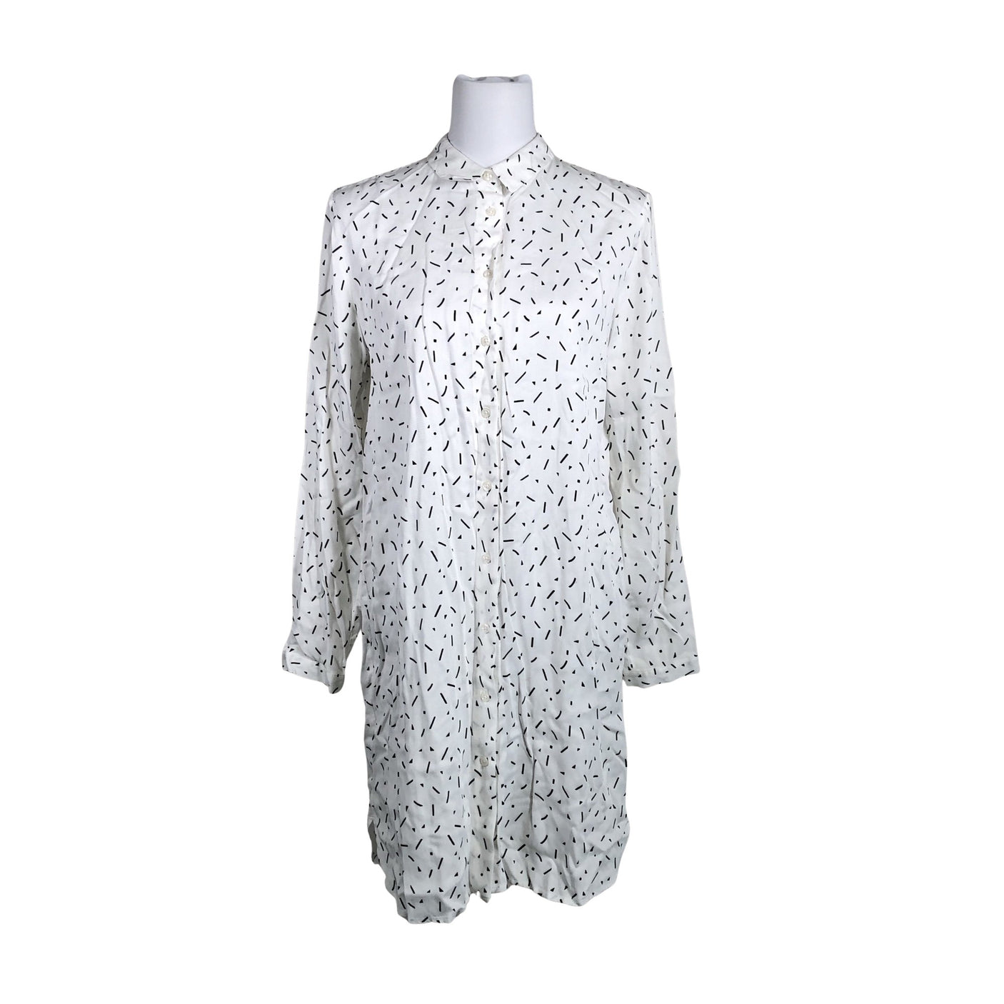 Unisex Nanso - Schiffon dress, size 38 - White (1)