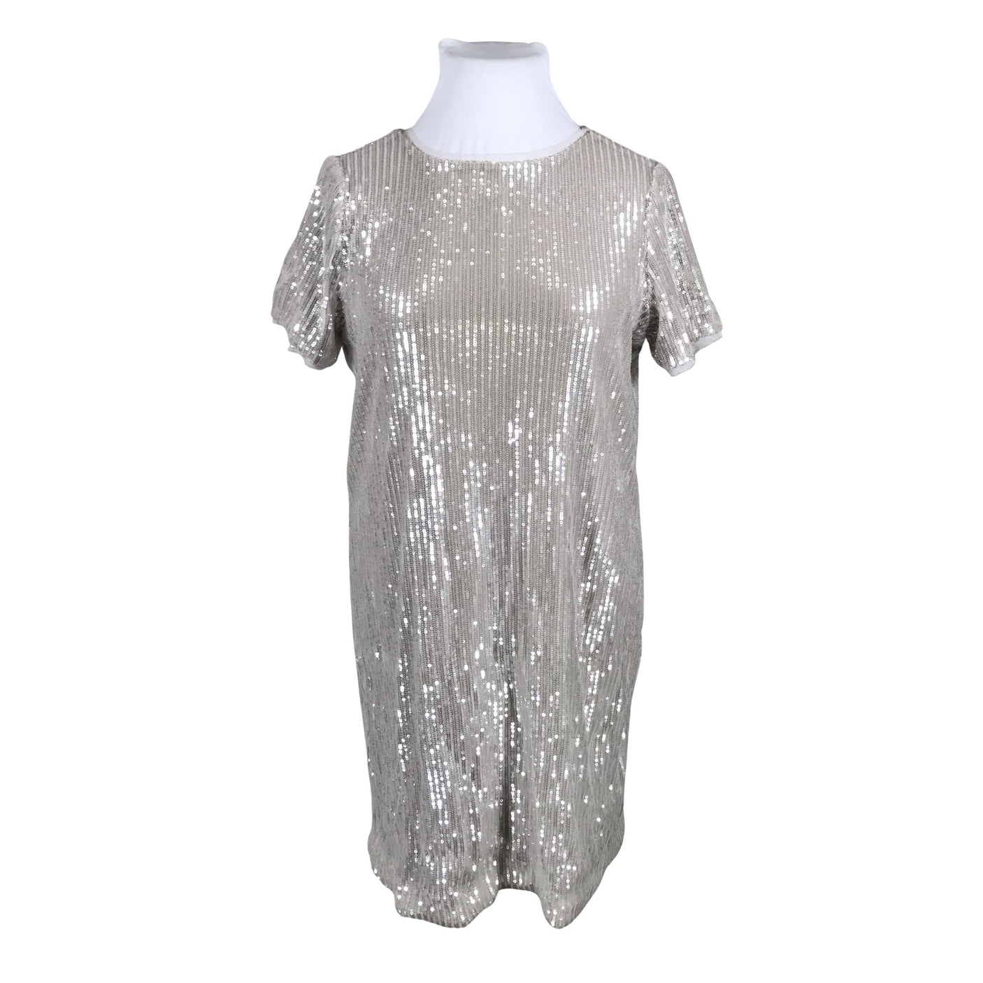 Unisex White Label - Party dress, size 42 - Beige (1)