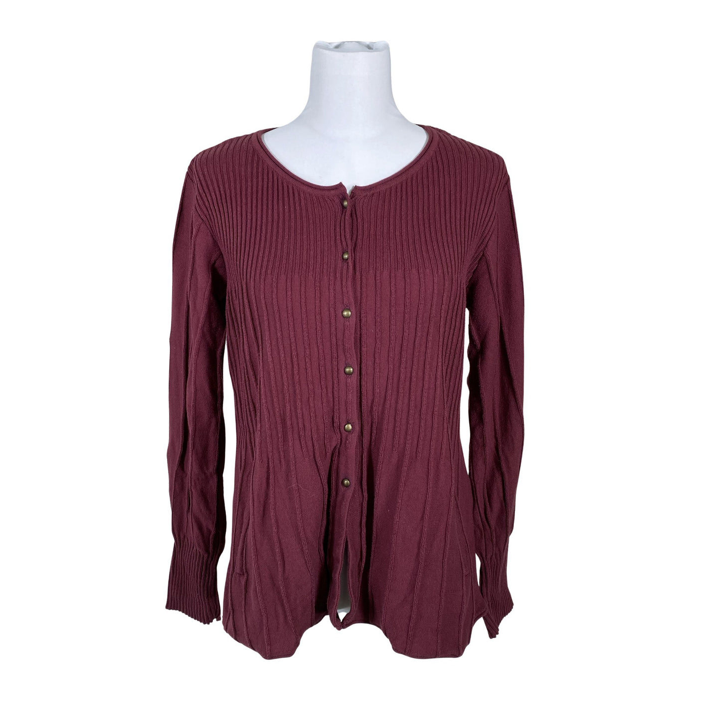 Unisex Gudrun Sjöden - Cardigan, size 38 - Wine red (1)