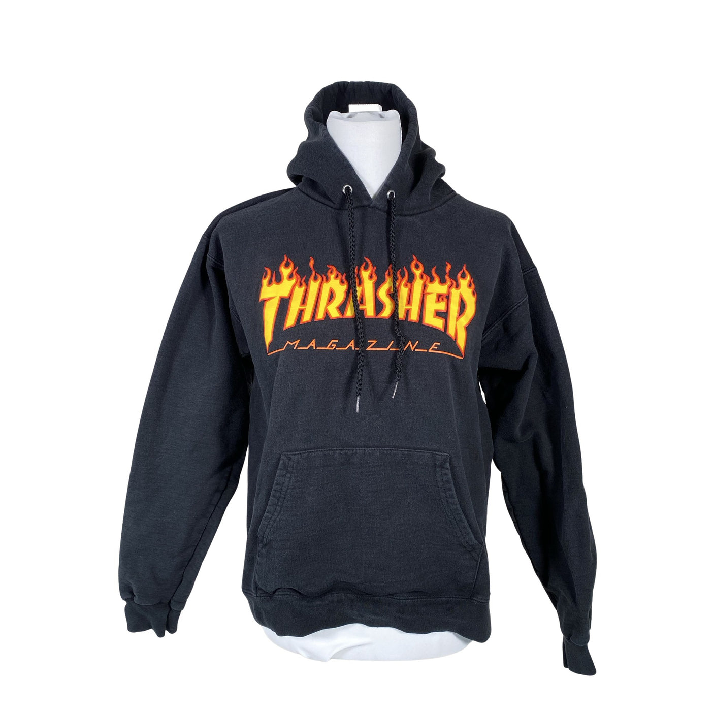 Unisex Thrasher - Hoodie, size 40 - Black (1)