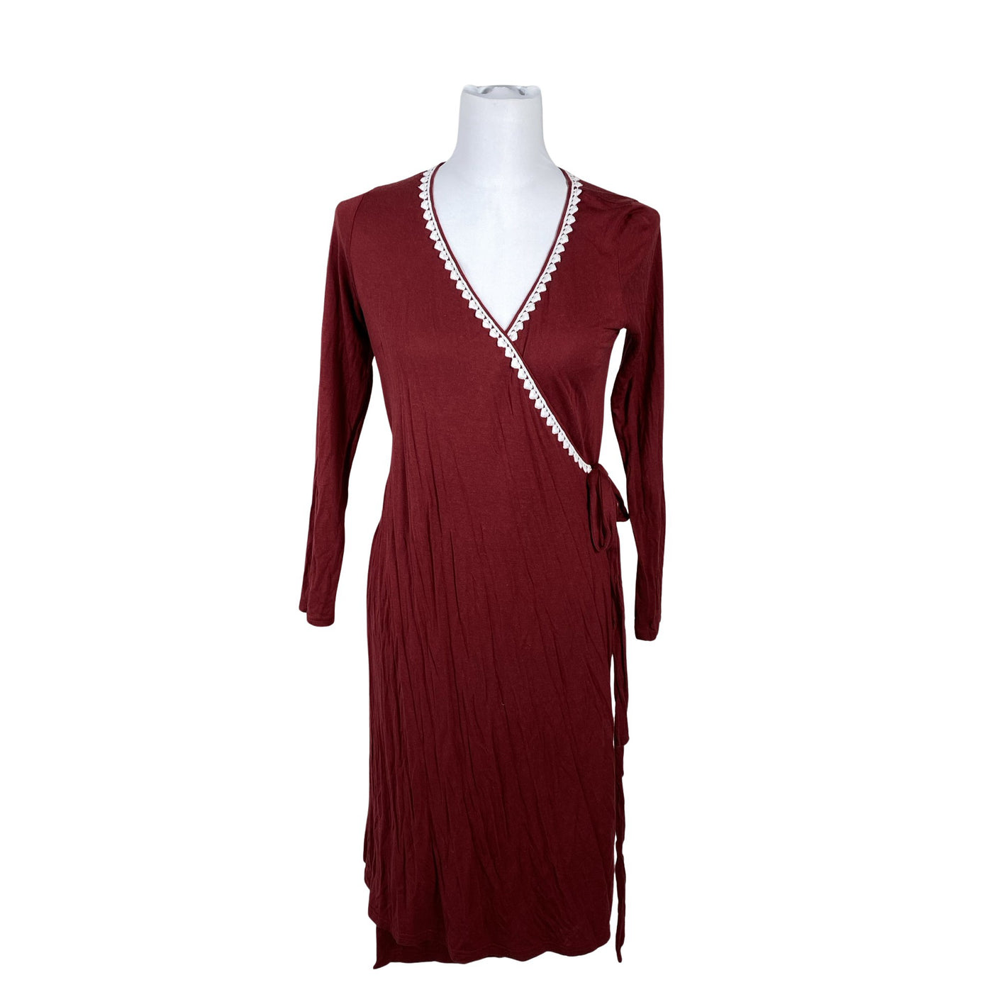 Unisex Lumoan - Tricot dress, size 38 - Wine red (1)