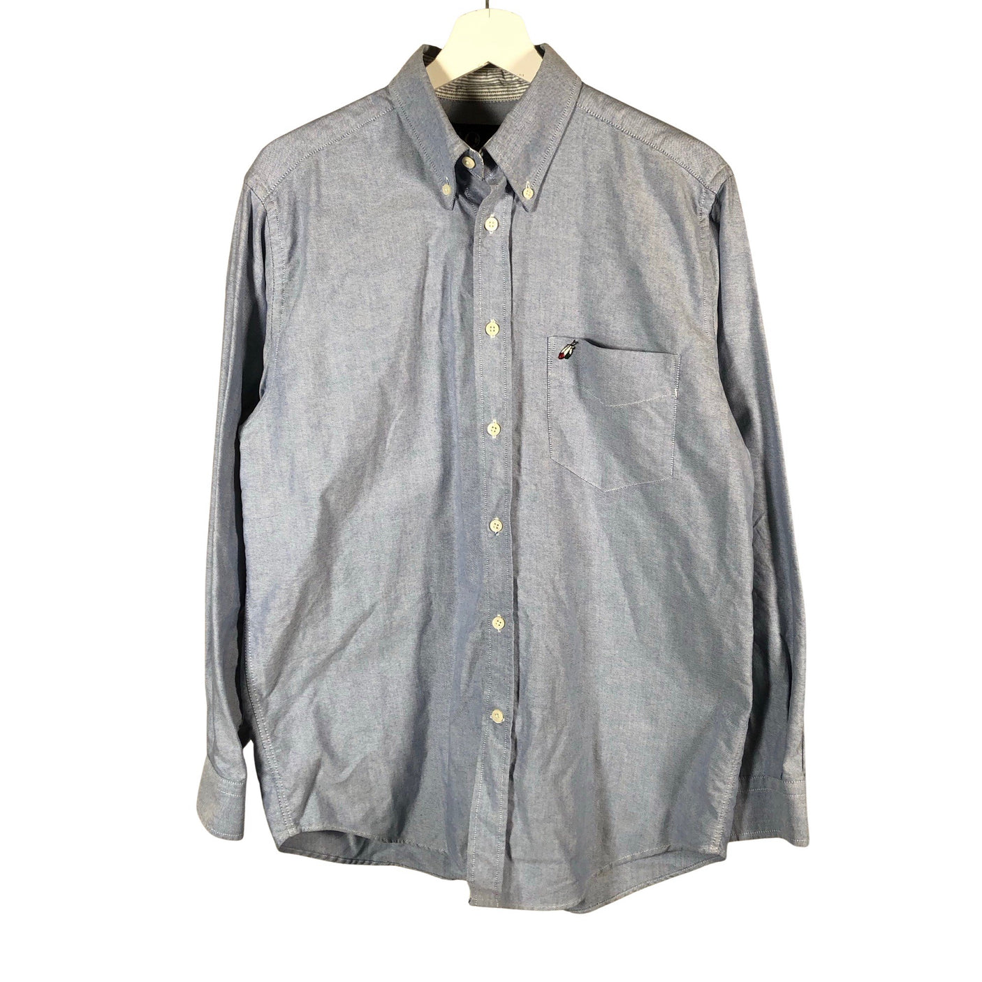 Unisex Peak Performance - Collared shirt, size S - Light blue