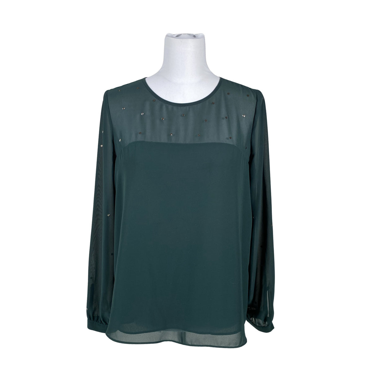 Unisex French Connection - Blouse, size 34 - Green (1)