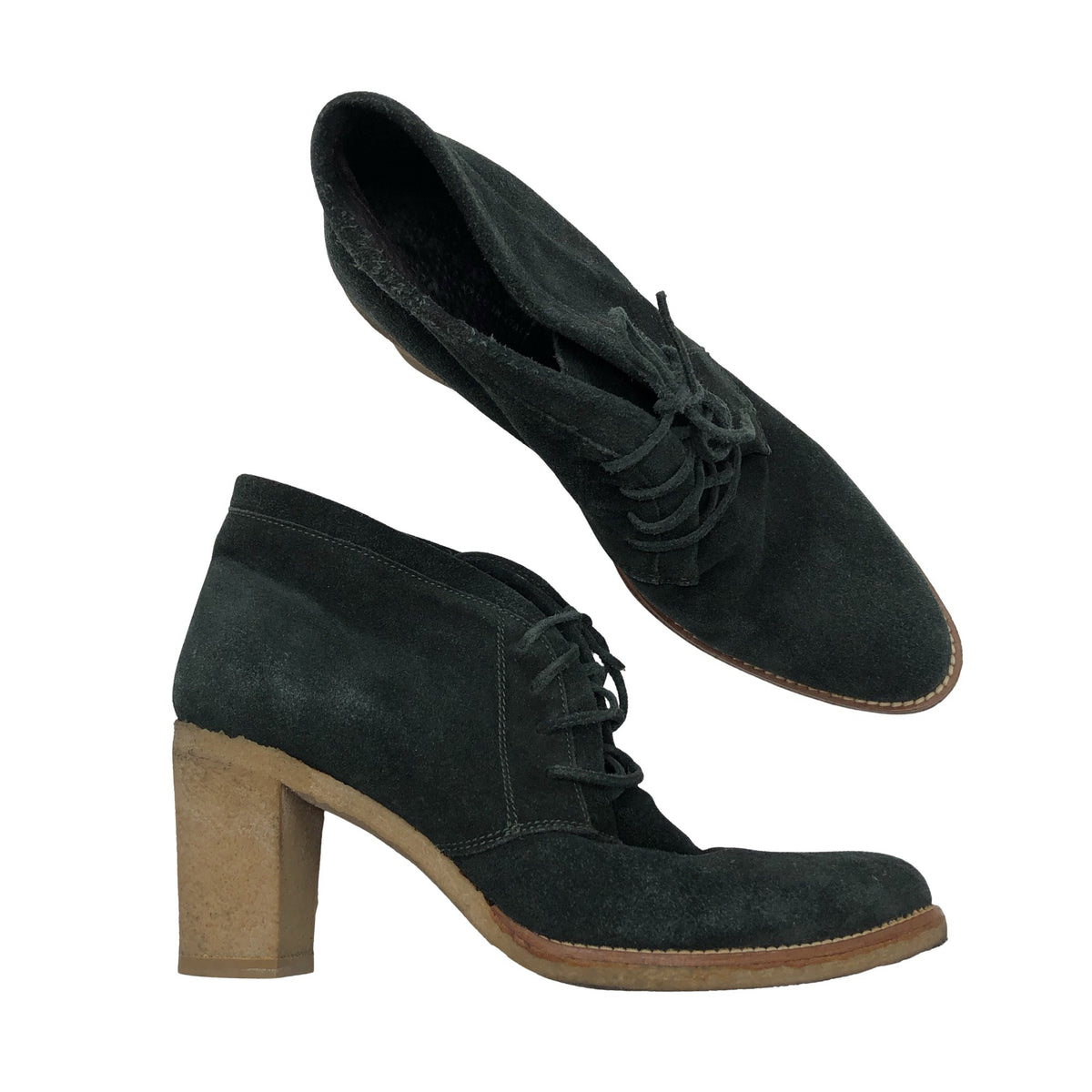 Unisex Red Shoe - Ankle boots, size 38 - Black (1)