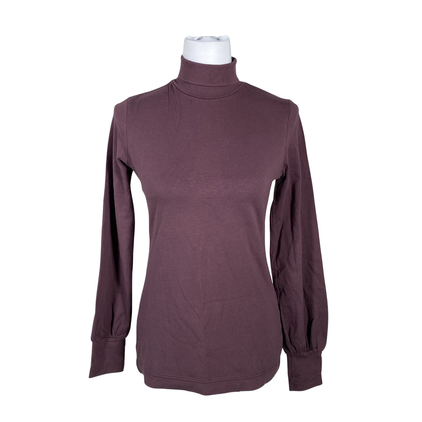 Unisex NOSH - Tricot shirt, size 36 - Wine red (1)