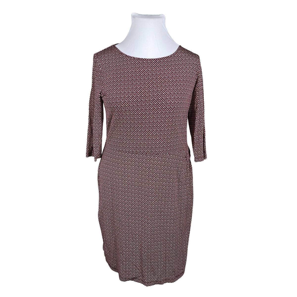 Unisex Tom Tailor - Tricot dress, size 42 - Red (1)