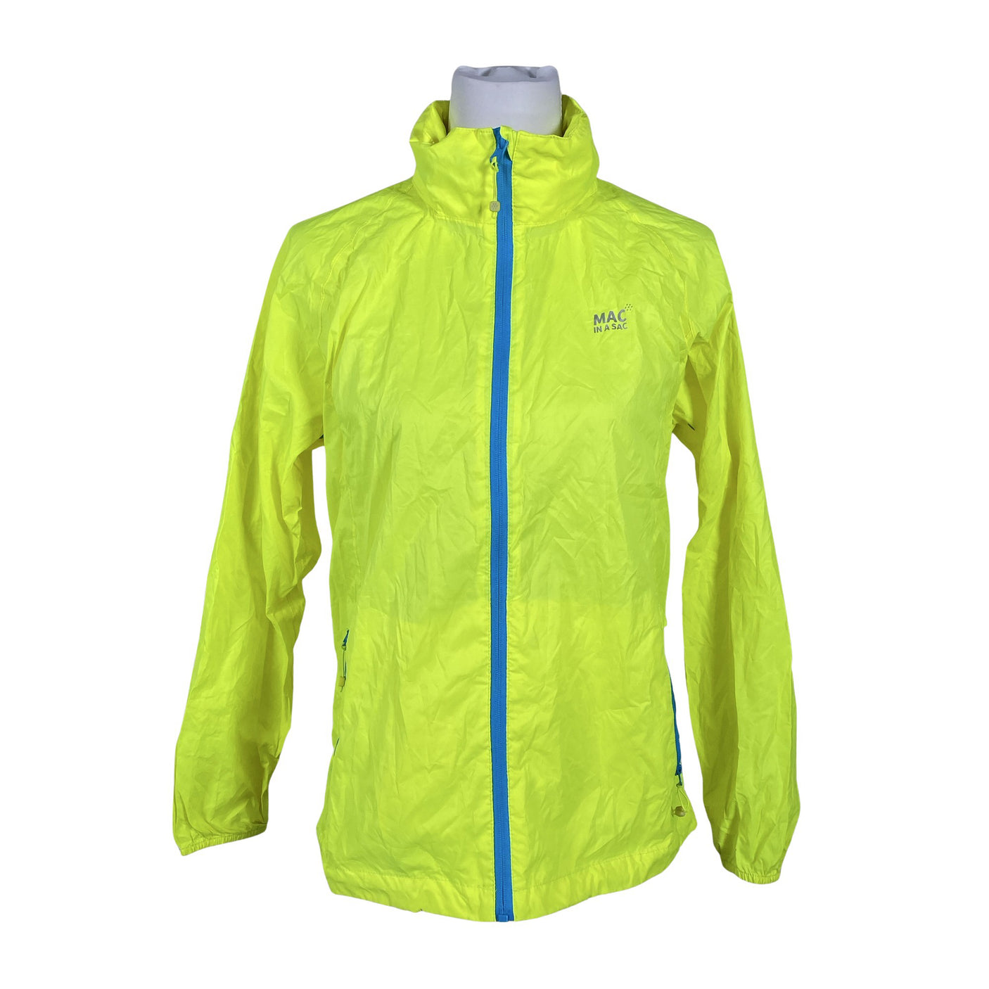 Unisex Mac in a sac - Sports jacket, size 34 - Yellow (1)