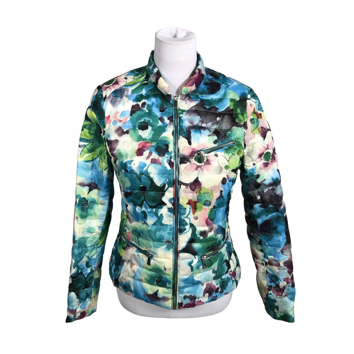 Unisex Saki - Light down jacket, size 38 - Green (1)