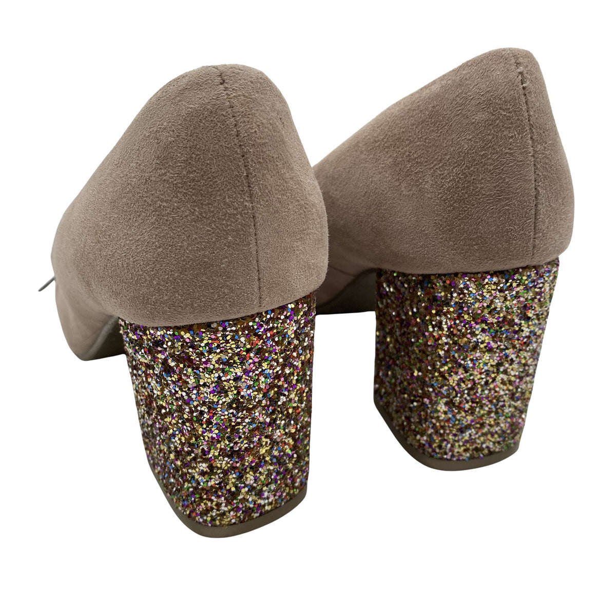 Unisex Hispanitas - Evening high heels, size 37 - Beige (3)