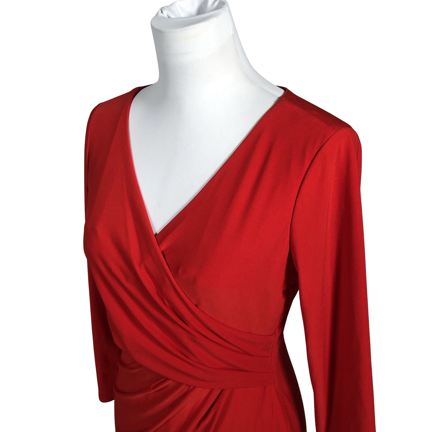 Unisex Lauren Ralph Lauren - Tricot dress, size 36 - Red (2)
