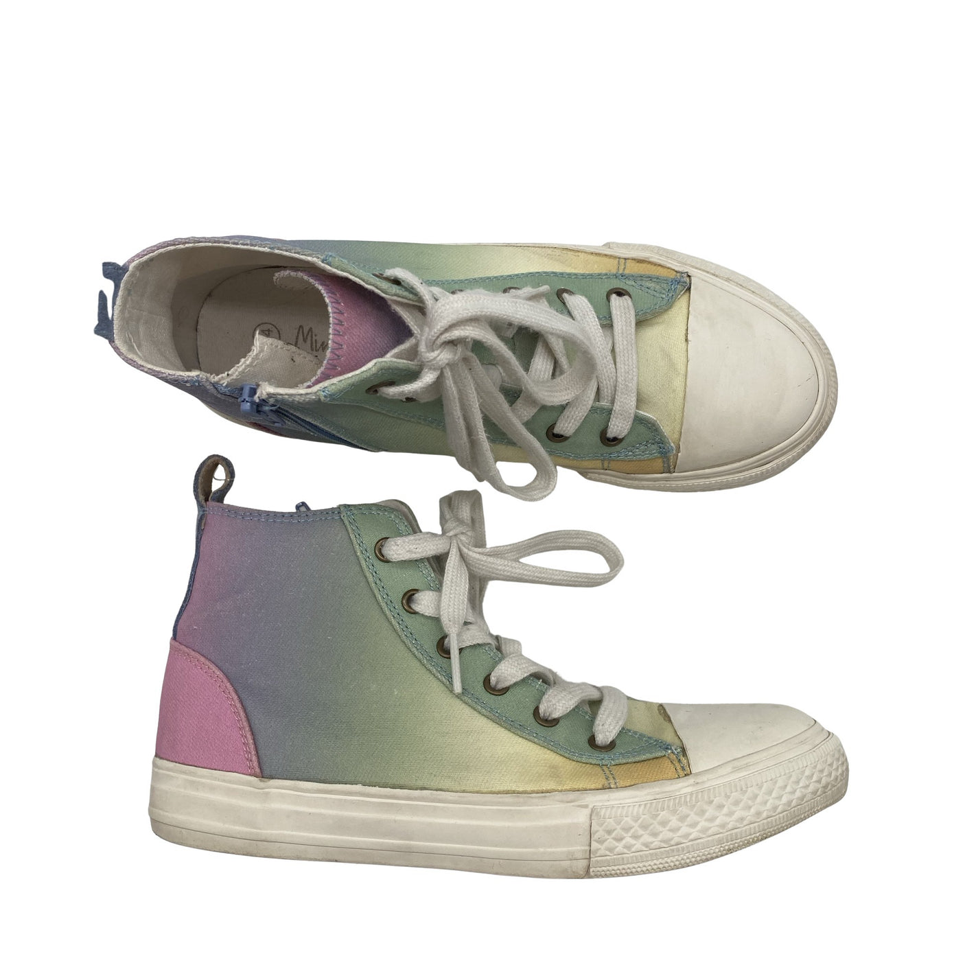 Unisex Mini Boden - Casual sneakers, size 34 - Green (1)