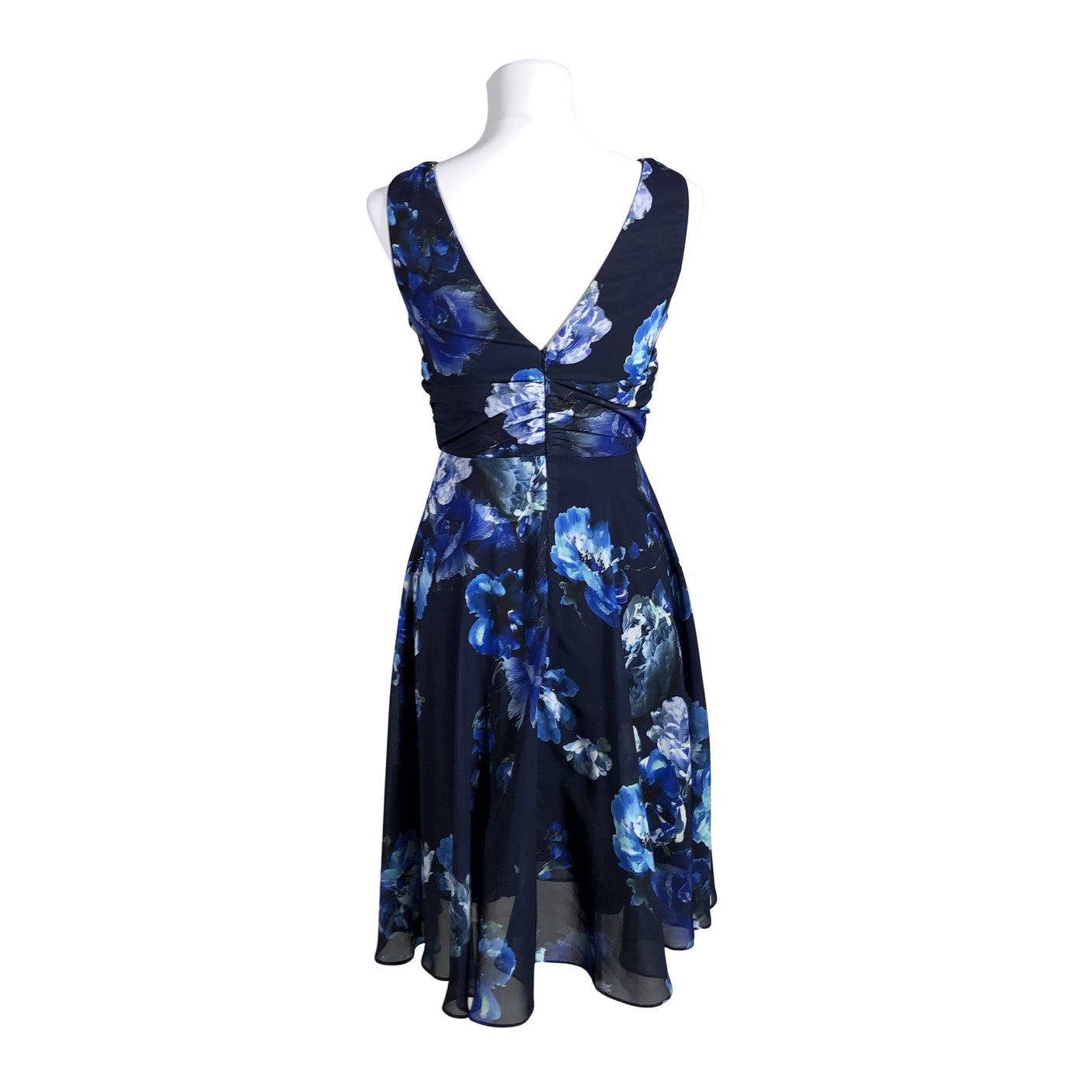 Unisex Ariella - Schiffon dress, size 34 - Blue (2)