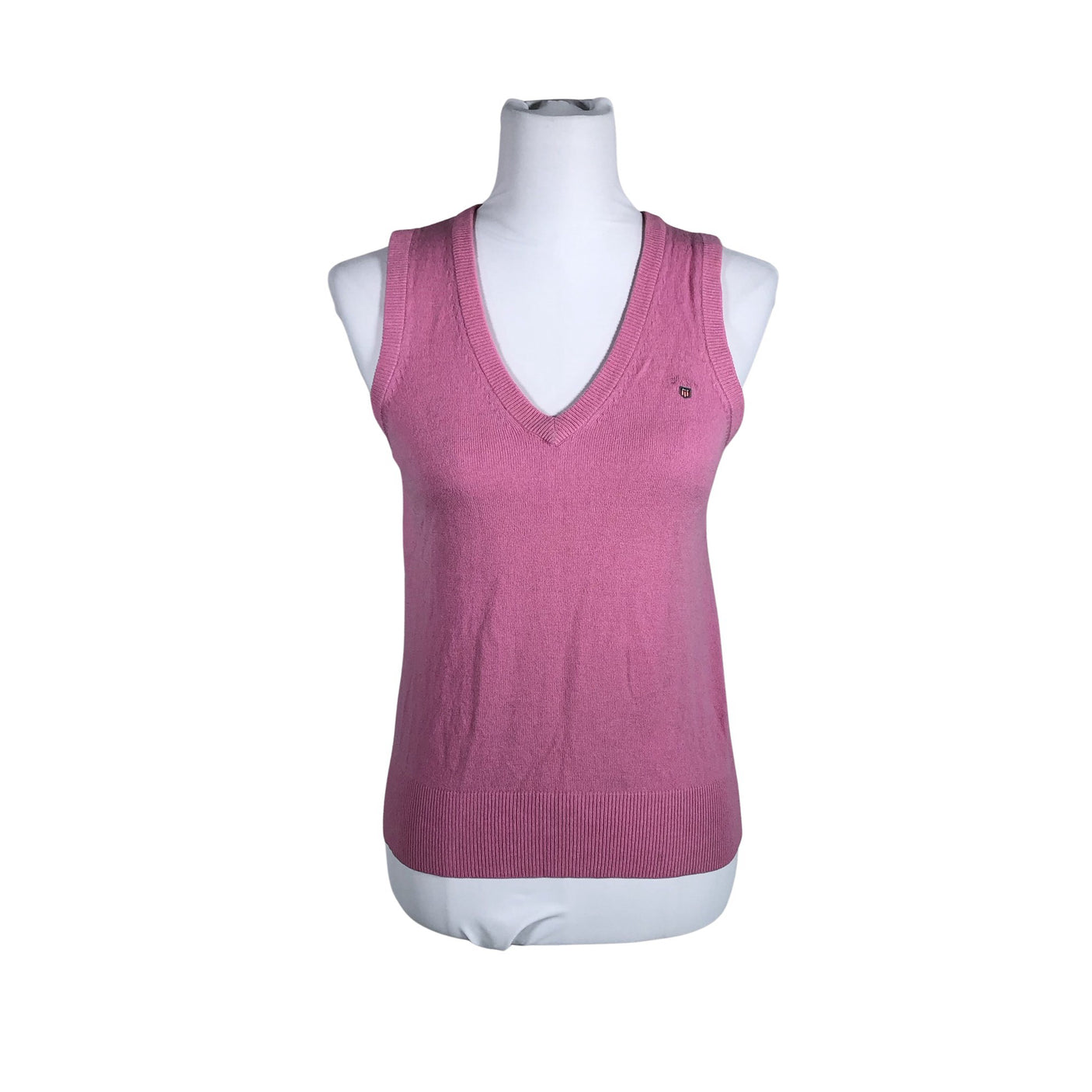 Unisex Gant - Knit vest, size 36 - Light pink (1)