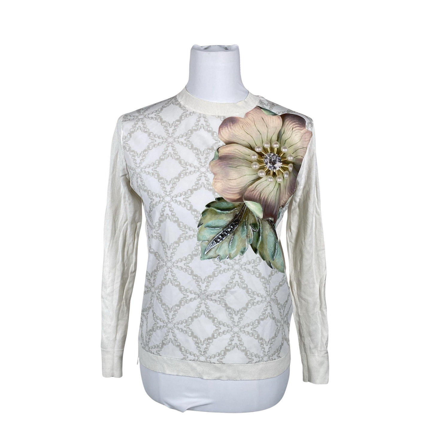 Unisex Ted Baker - Sweater, size 36 - White (1)