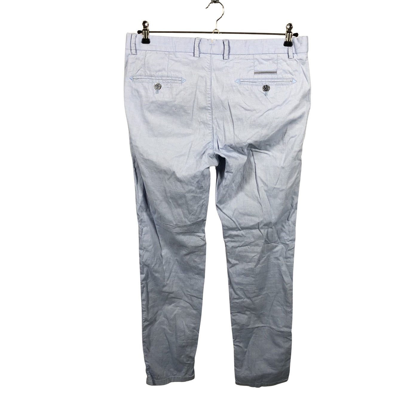 Unisex Massimo Dutti - Chinos, size S - Light blue (2)
