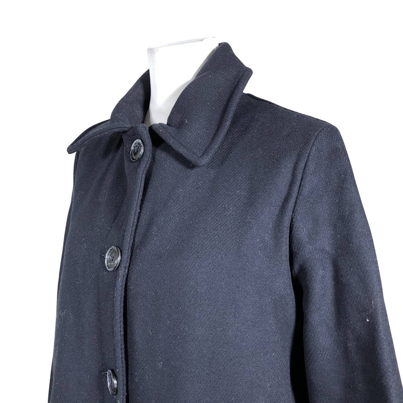 Unisex R-collection - Wool coat, size 38 - Blue (2)