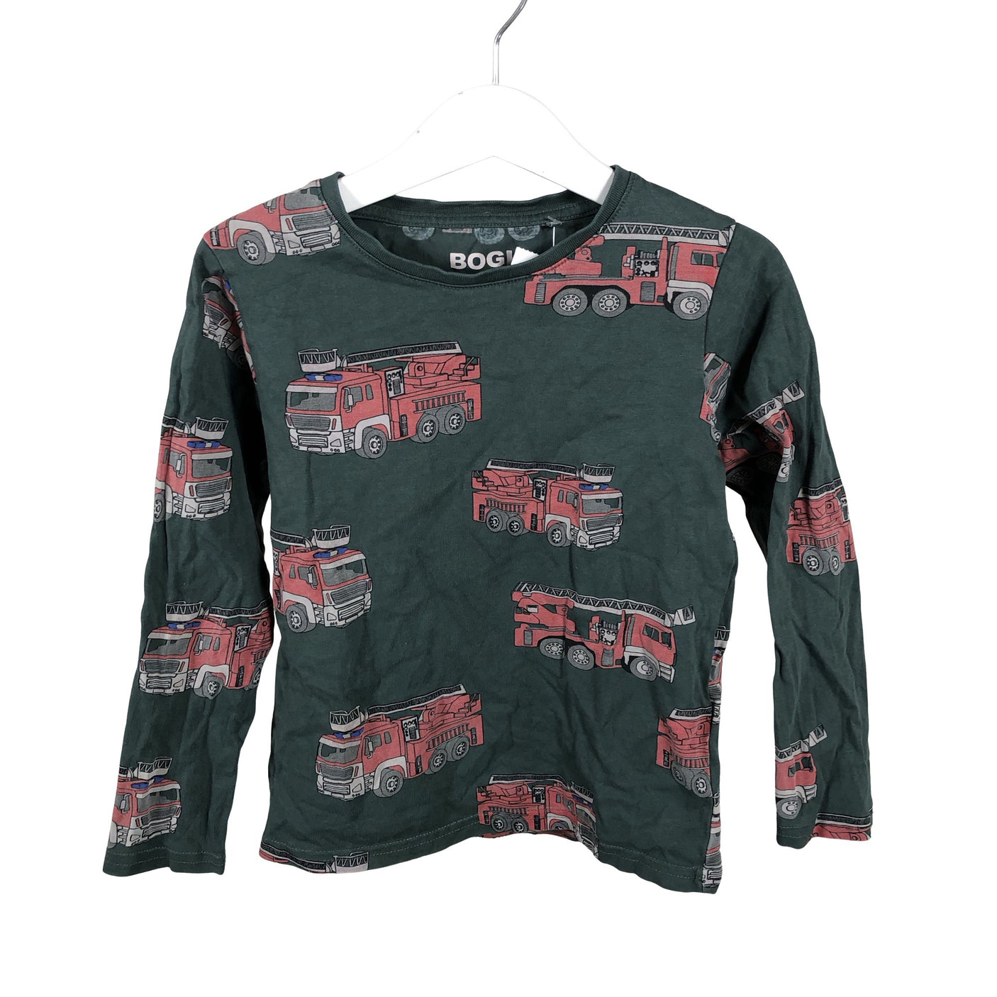 Unisex Bogi - Tricot shirt, size 116 - 122 - Green (1)