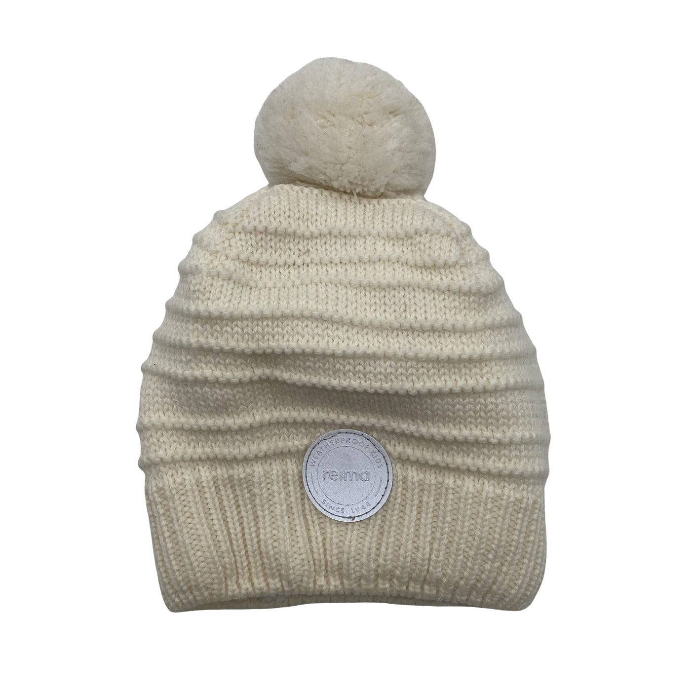 Unisex Reima - Winter beanie, size 48 - 50 cm - Natural white (1)