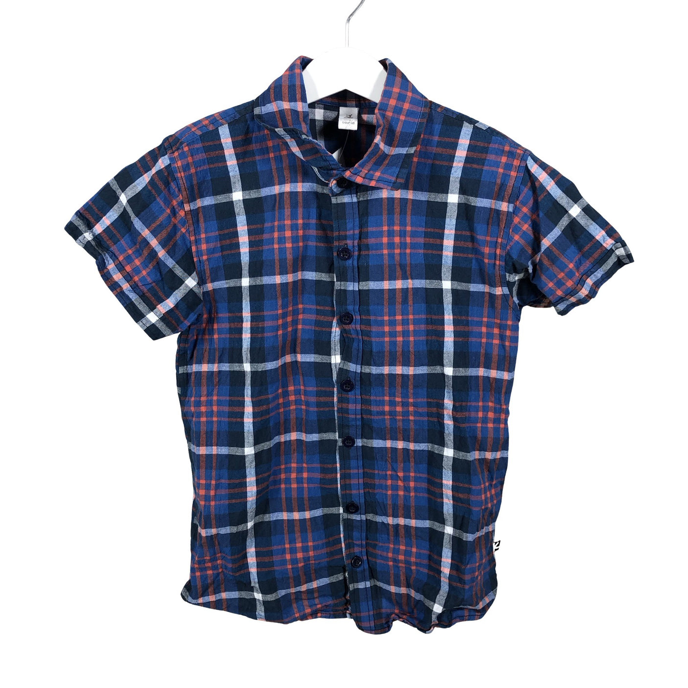 Unisex Keiki - Collared shirt, size 140 - 146 - Blue (1)