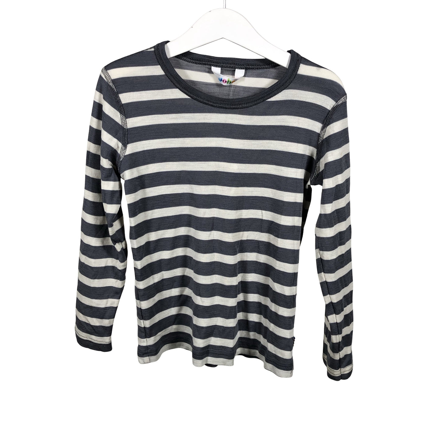 Unisex Joha - Tricot shirt, size 116 - 122 - White (1)