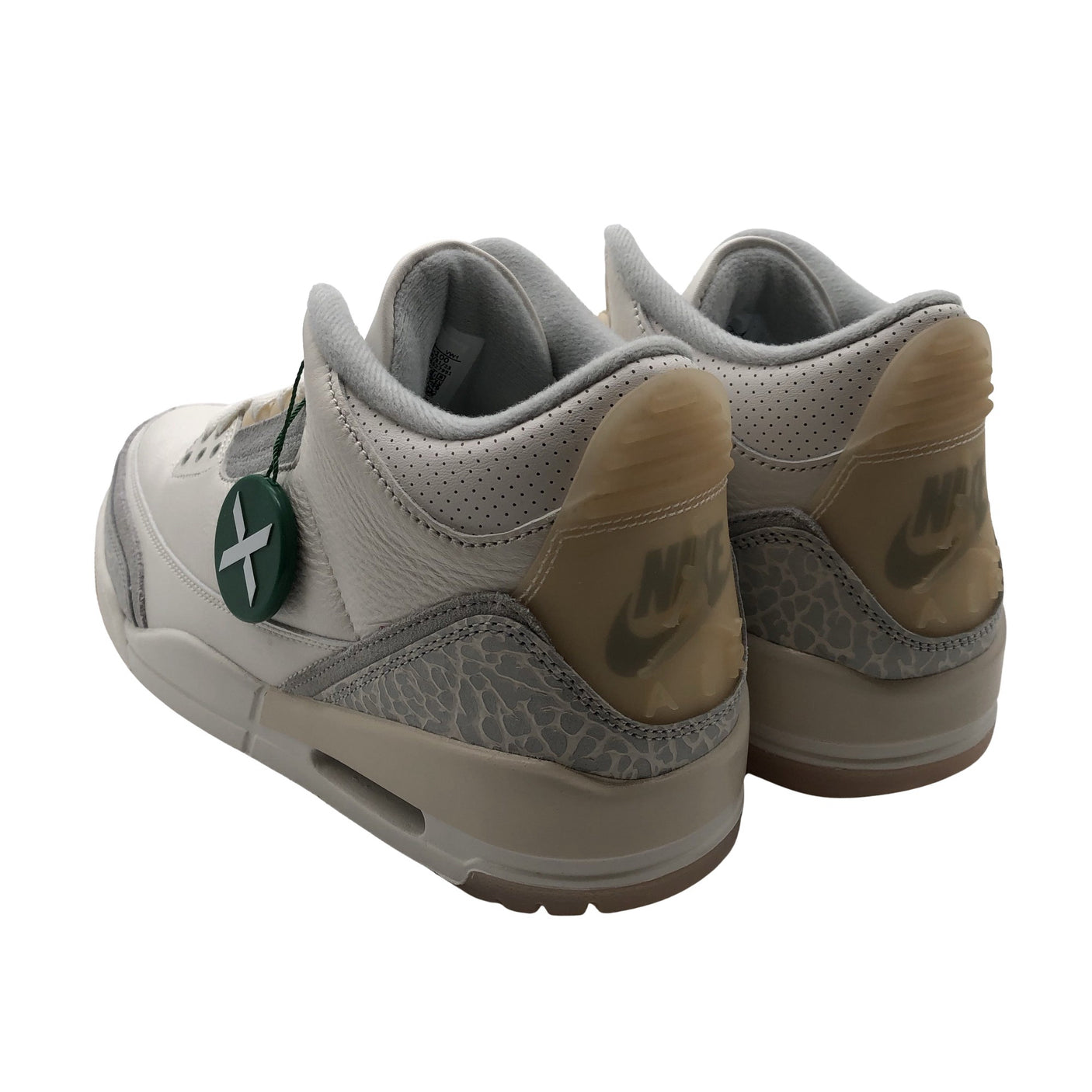 Unisex Jordan (Nike) - Casual sneakers, size XXS - White (3)