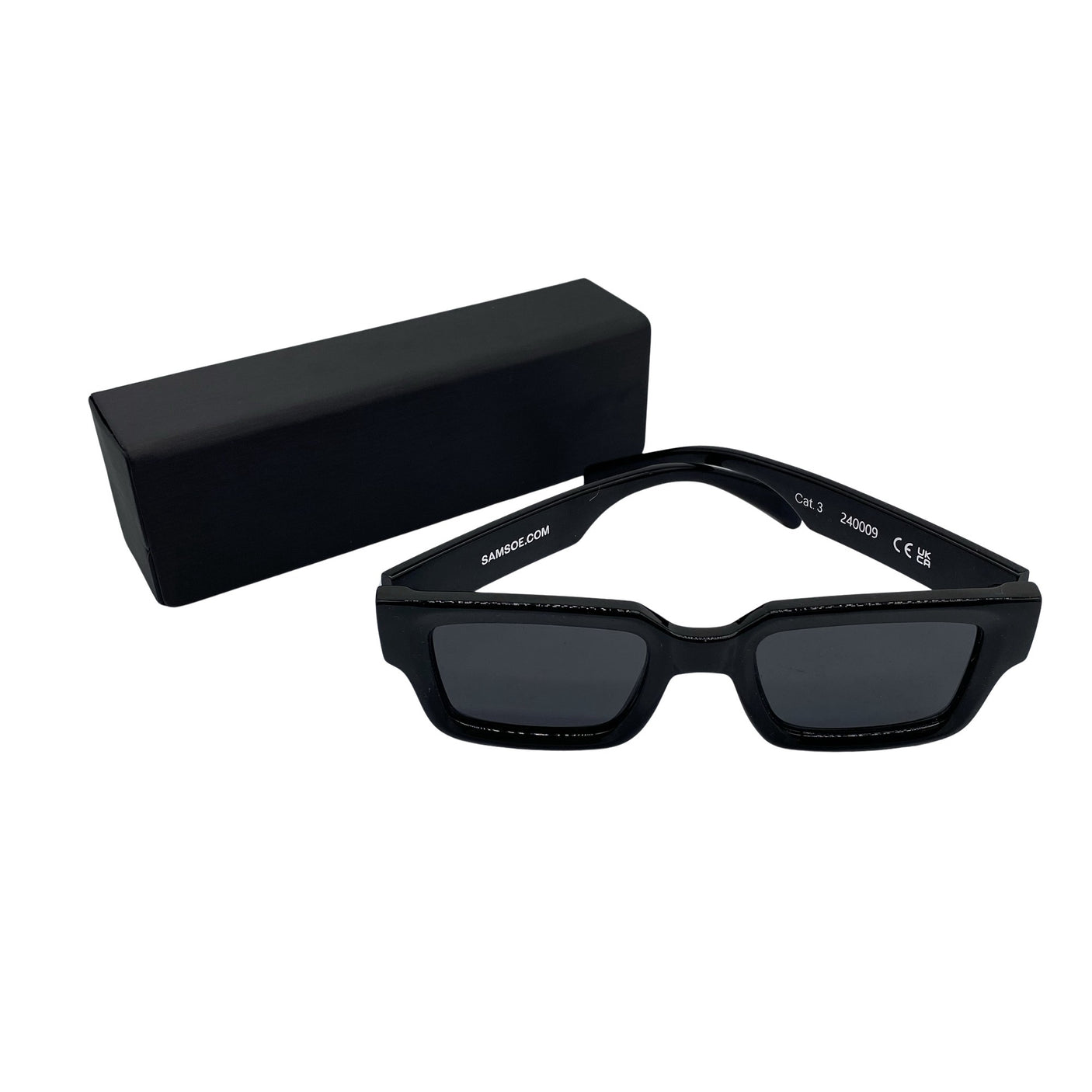 Unisex Samsoe&Samsoe - Sunglasses, size Ei kokoa - Black (1)