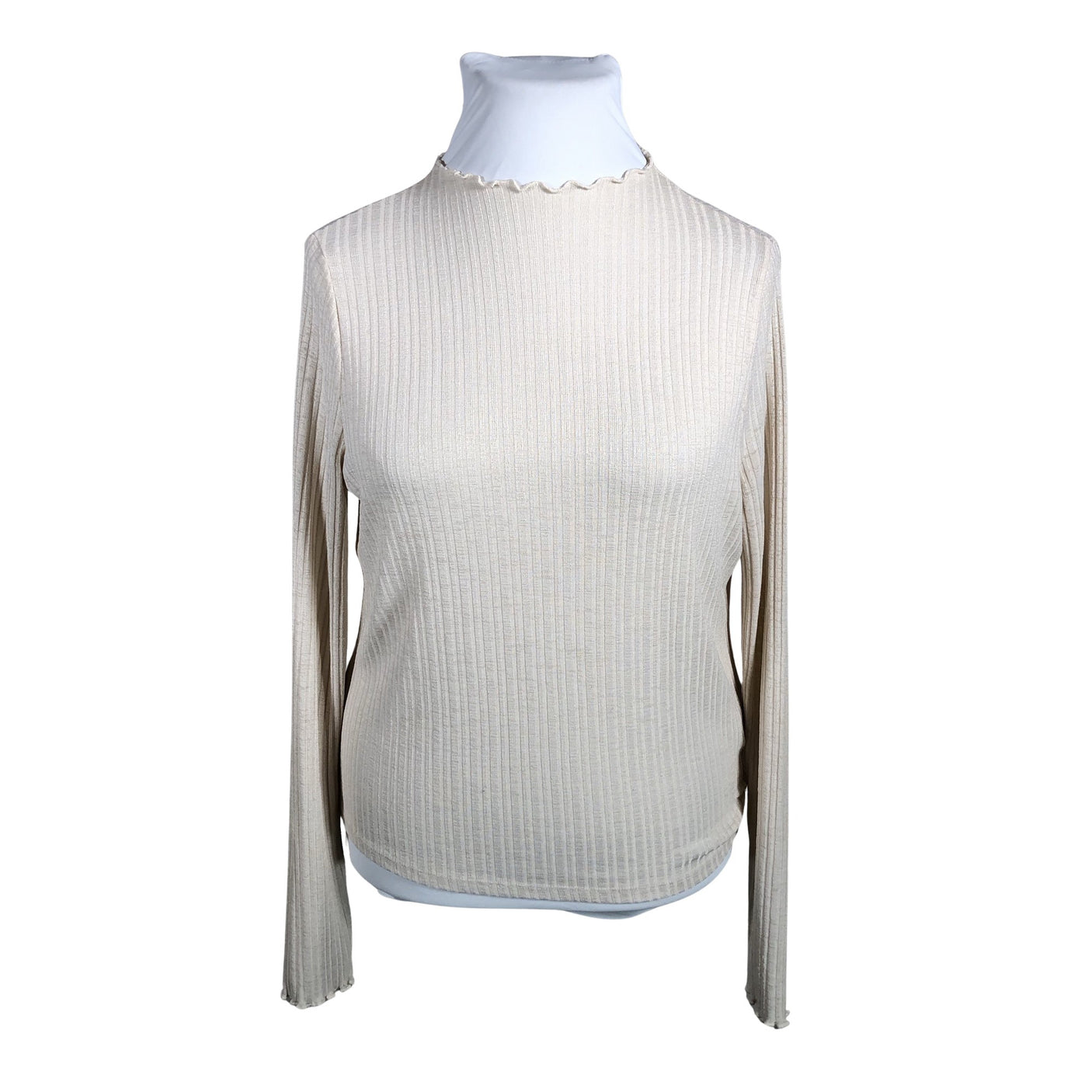 Unisex Lindex - Tricot shirt, size 46 - Beige (1)
