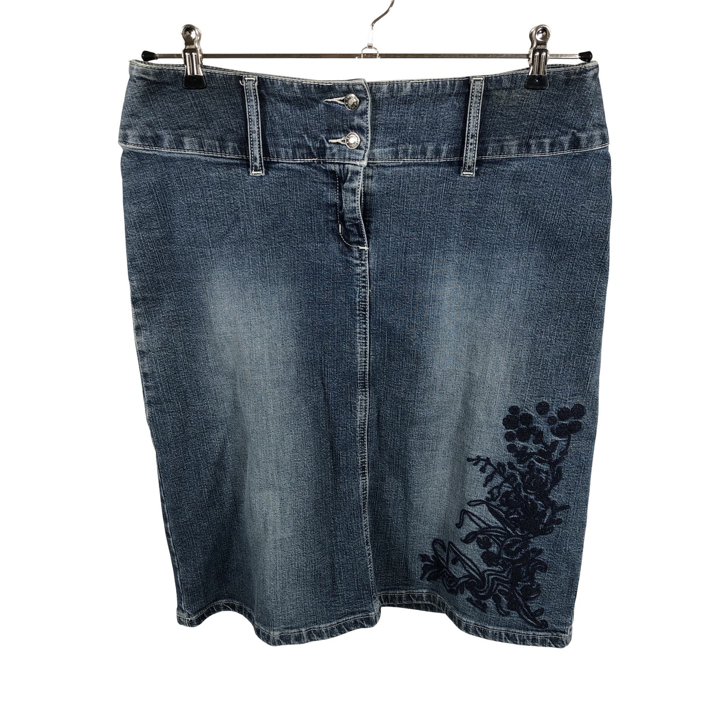 Unisex Esprit - Denim skirt, size 38 - Blue (1)