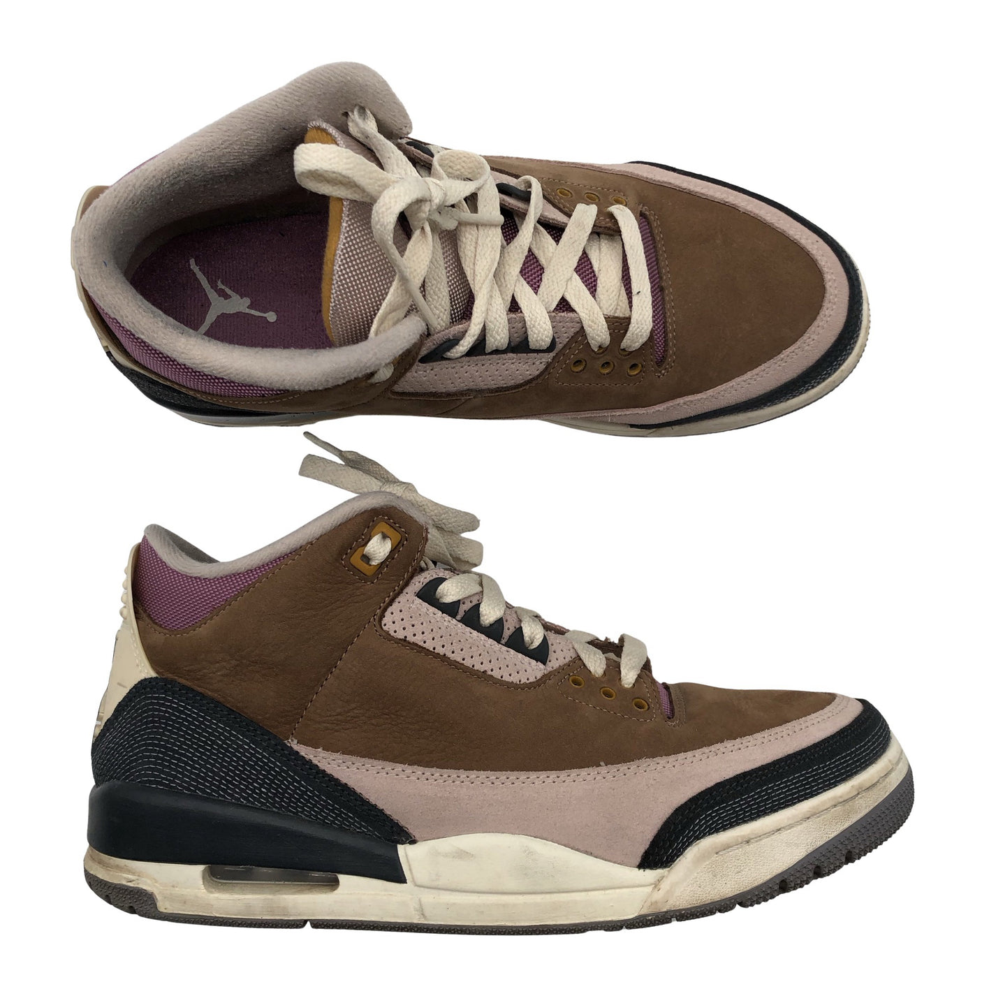 Unisex Jordan (Nike) - Casual sneakers, size XS - Brown (1)